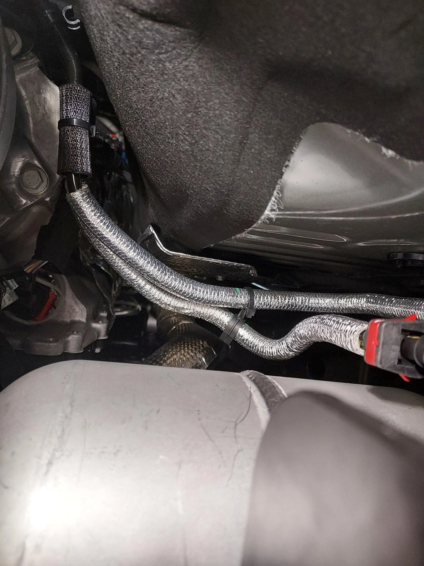 Ford Bronco ARB Dual Compressor Installed - Under Hood 2.7L Engine Compartment 1636776507859