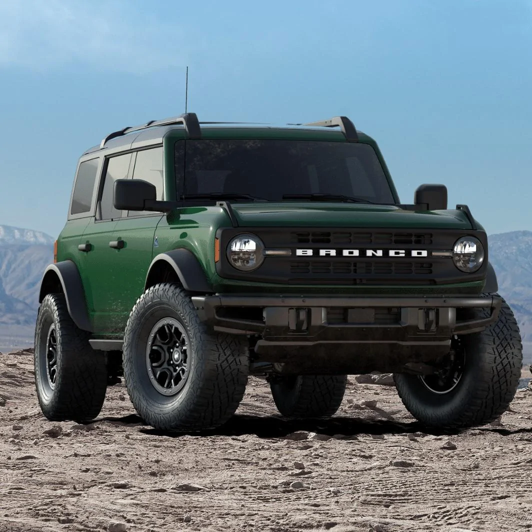 Ford Bronco ERUPTION GREEN Bronco Club vehicl