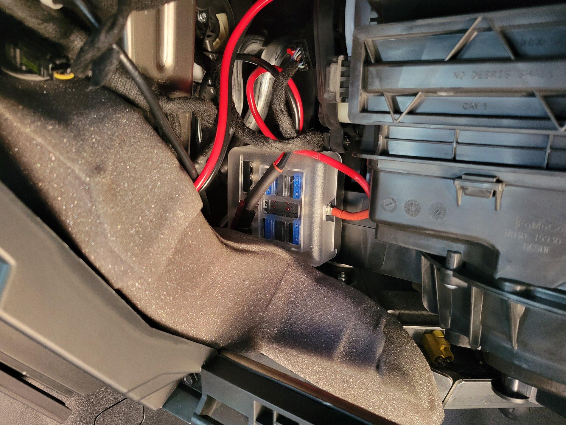 Ford Bronco Mobile Ham Radio (FTM-400XDR) Install - DIY How-To / Writeup / Pics 20211113_113536