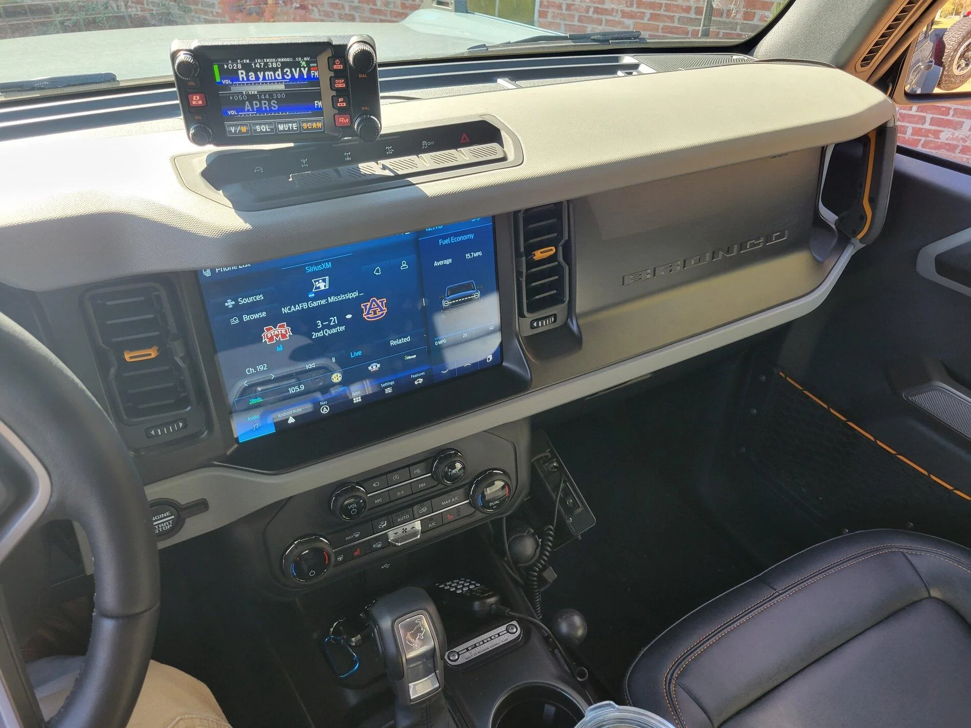 Ford Bronco Mobile Ham Radio (FTM-400XDR) Install - DIY How-To / Writeup / Pics 20211113_121818