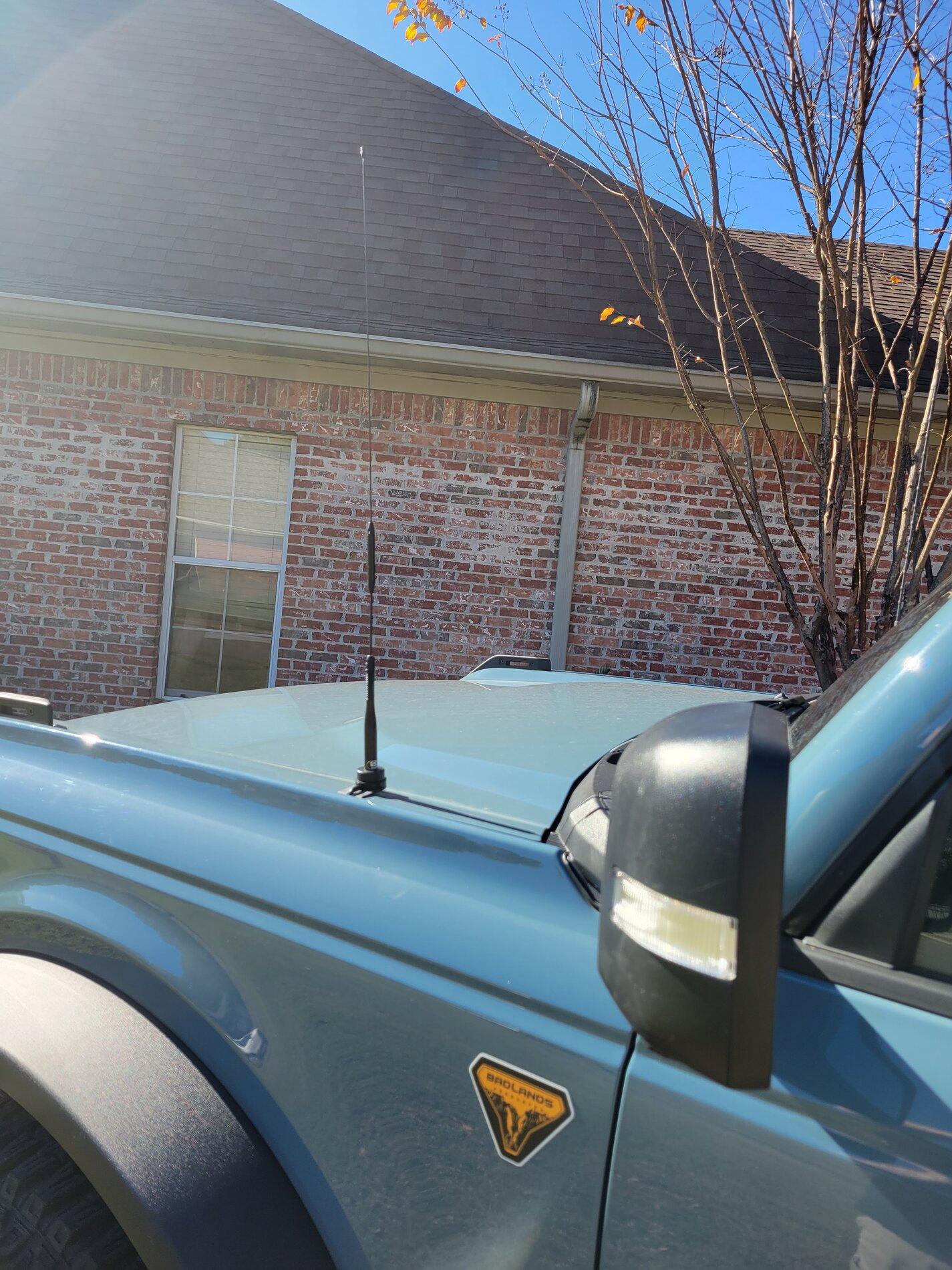 Ford Bronco Mobile Ham Radio (FTM-400XDR) Install - DIY How-To / Writeup / Pics 20211113_133156
