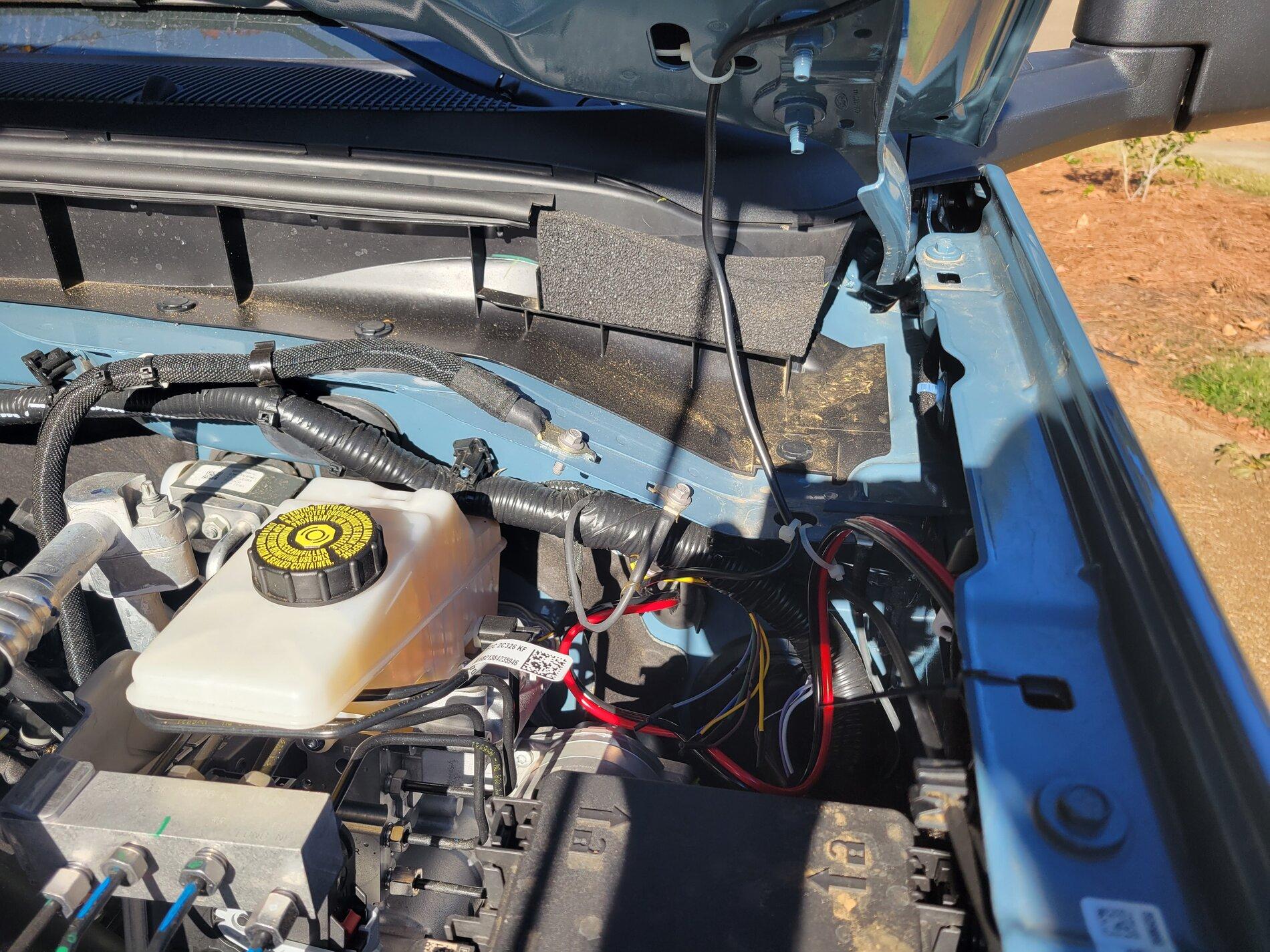 Ford Bronco Mobile Ham Radio (FTM-400XDR) Install - DIY How-To / Writeup / Pics 20211113_133302