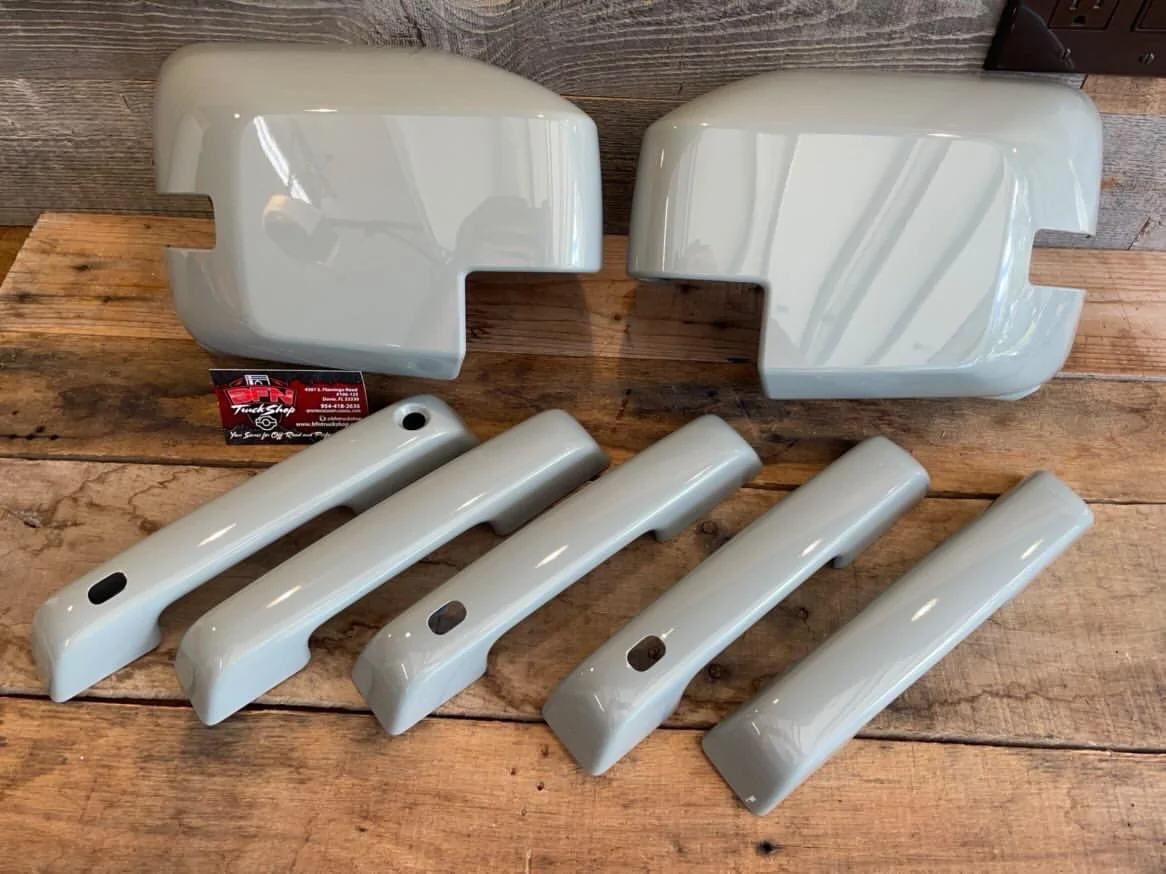 Ford Bronco Painted Mirror Caps and Door Handles Ordered 5AA91E07-5755-4601-B630-3F143FEA6D03