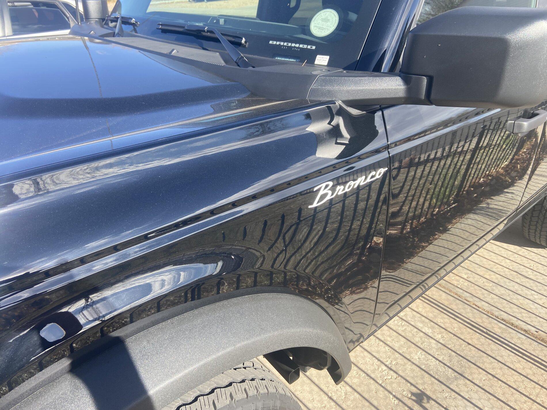 Ford Bronco Is anyone debadging or rebadging their Bronco? 95B8FCA6-641A-4B75-A0C5-D282709B53A8