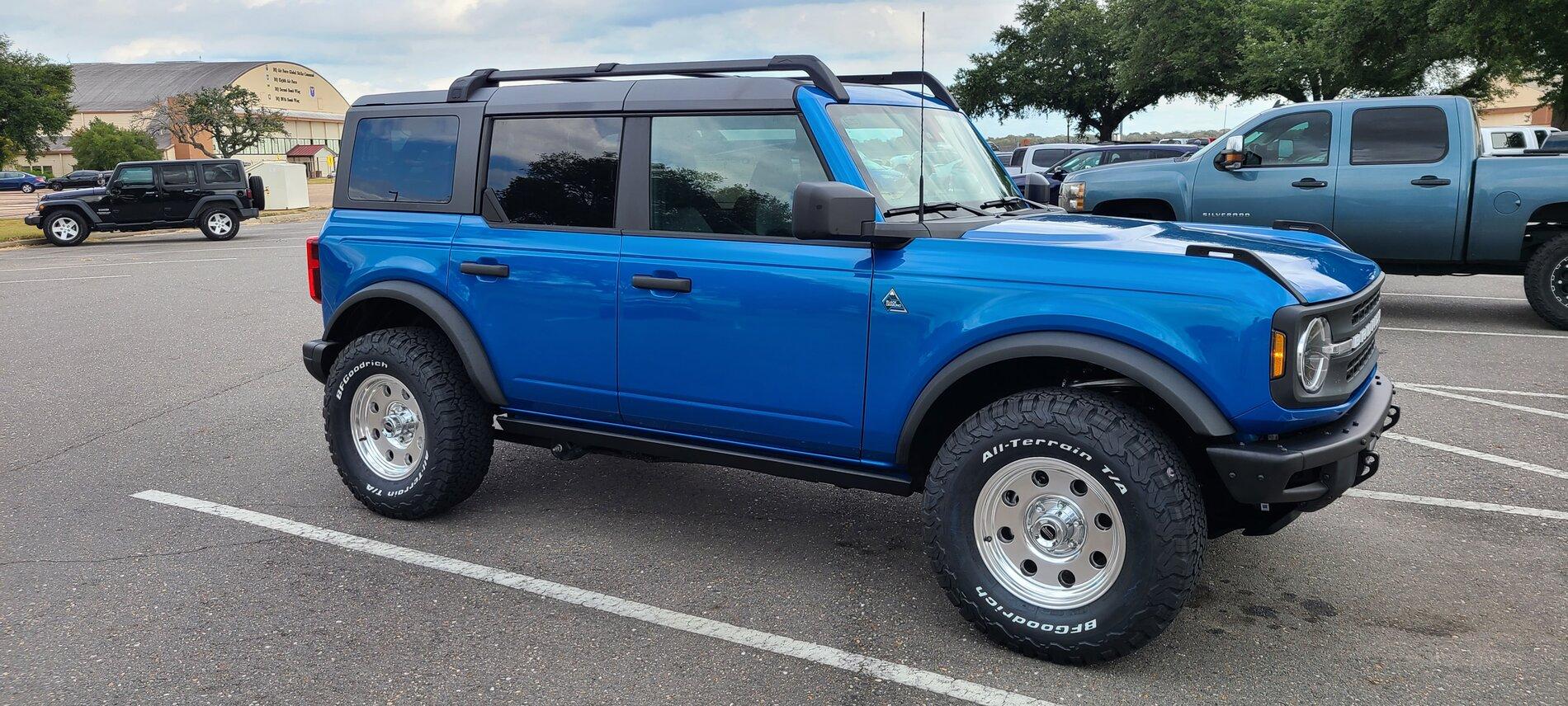Ford Bronco Show us your installed wheel / tire upgrades here! (Pics) 20211110_121707