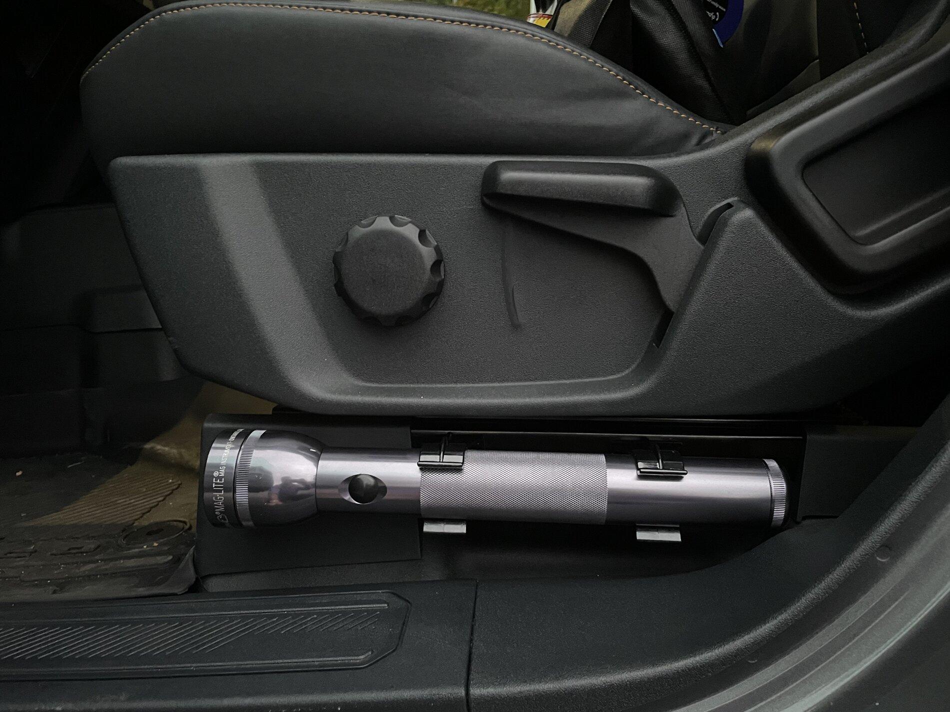 Ford Bronco Flashlight Mounted & Installed on Driver's Seat FE6E40C1-5D75-4E47-89CC-F4C15CF8AF0C