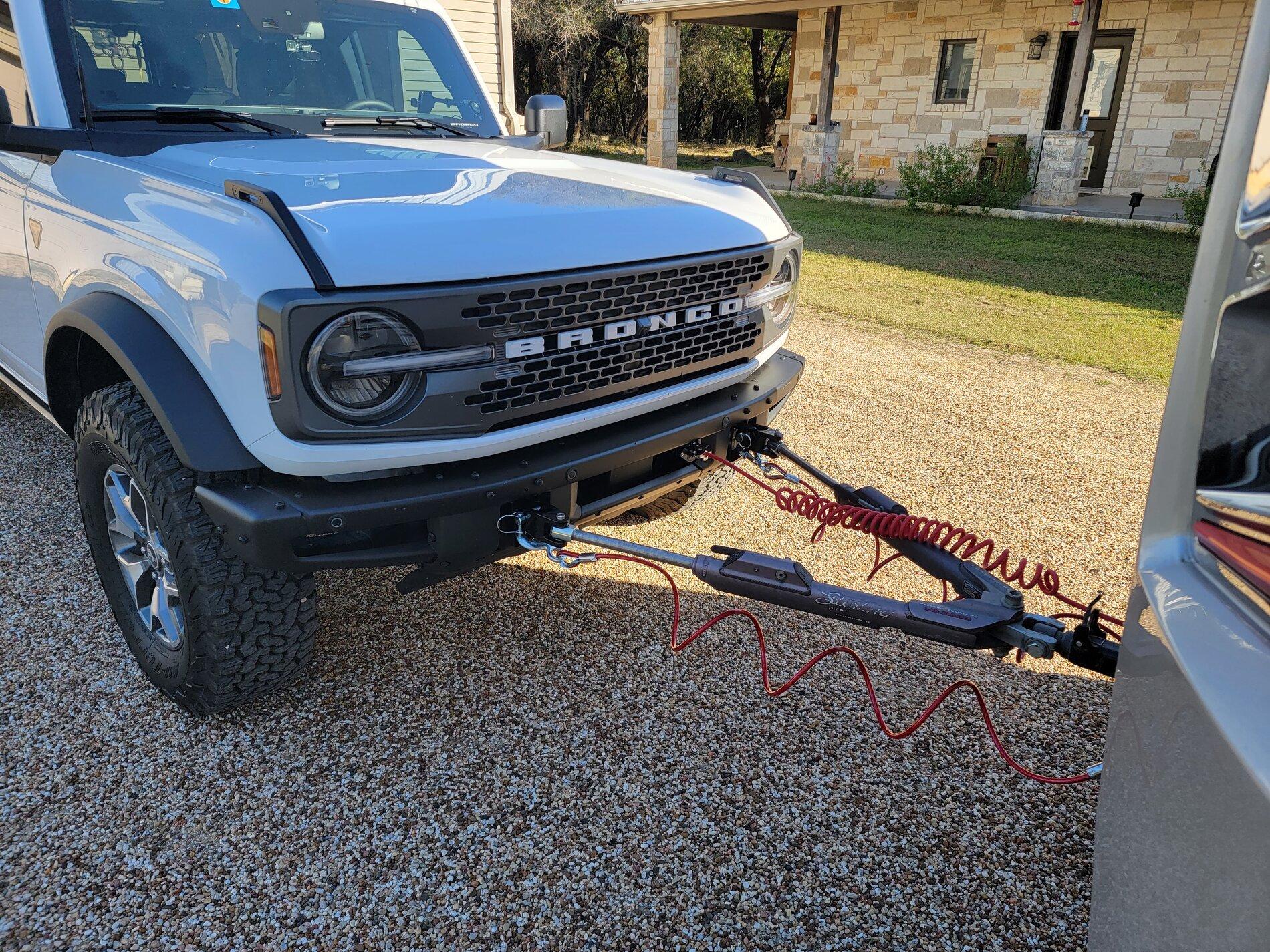Ford Bronco Flat tow equipment needed to flat tow the 2021 Bronco? 20211114_150605