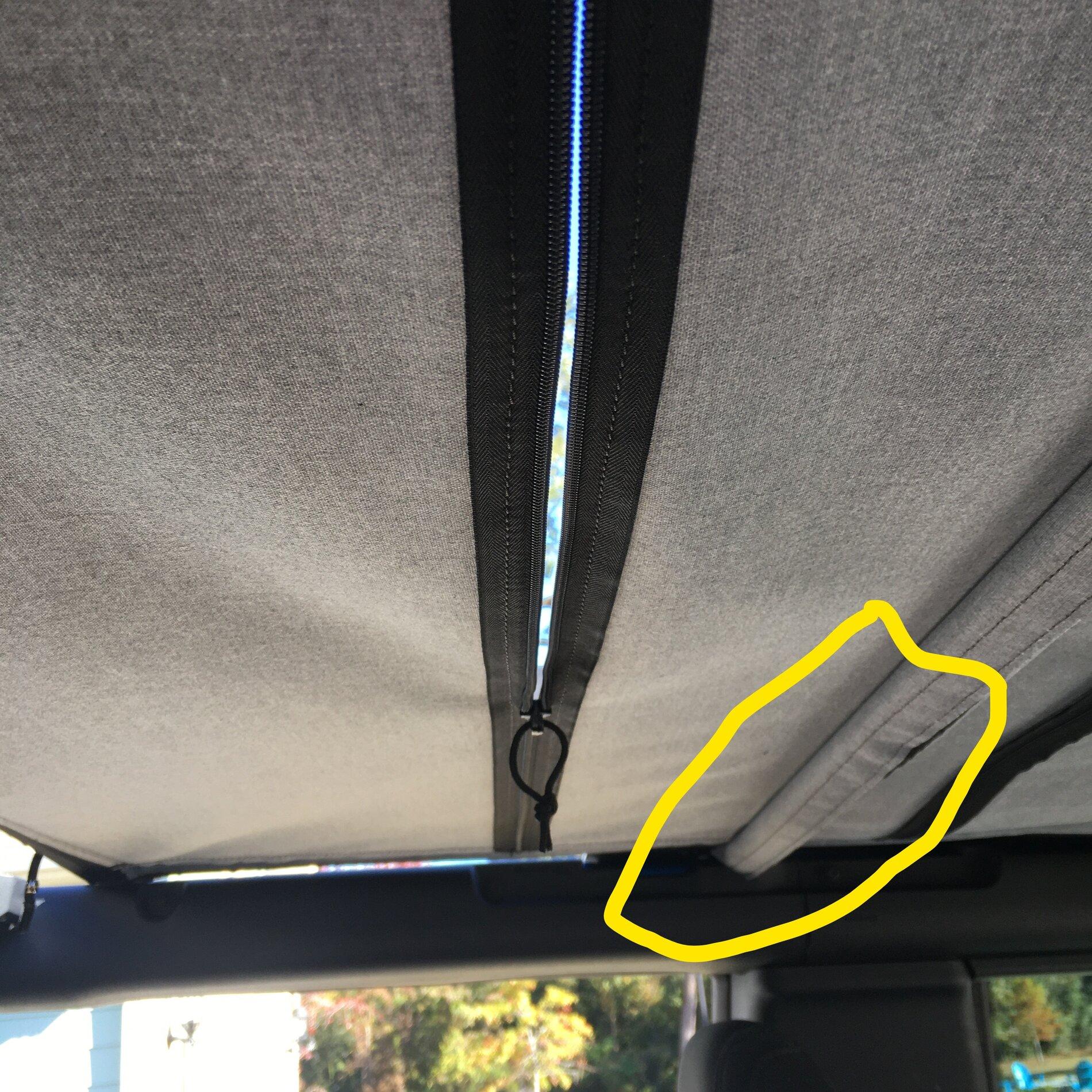 Ford Bronco Ford Canvas Bimini Top - Installed Quick Look InkedSide_LI