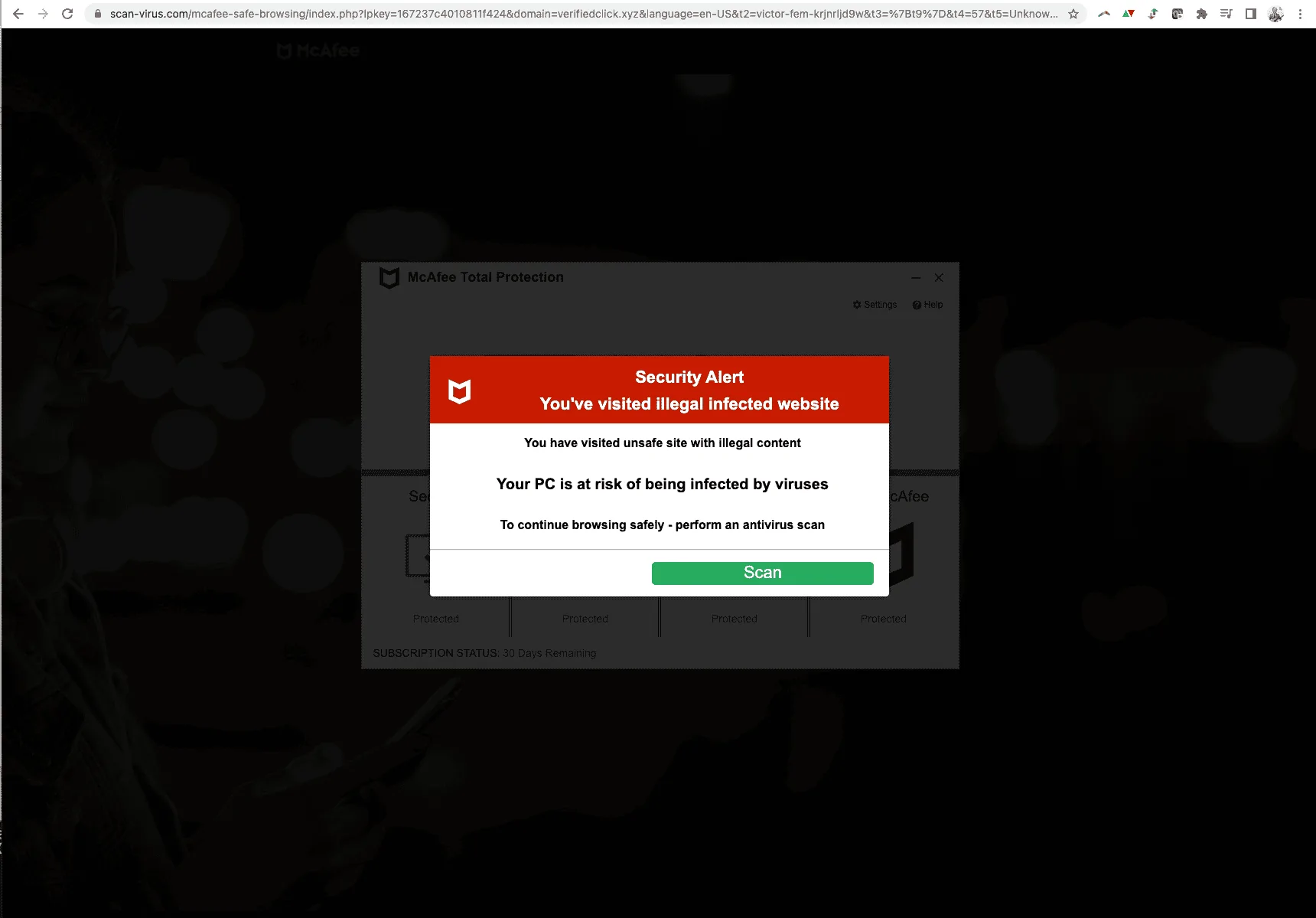 Ford Bronco Site Malware Pop-Ups Screen Shot 2021-11-15 at 4.13.58 PM