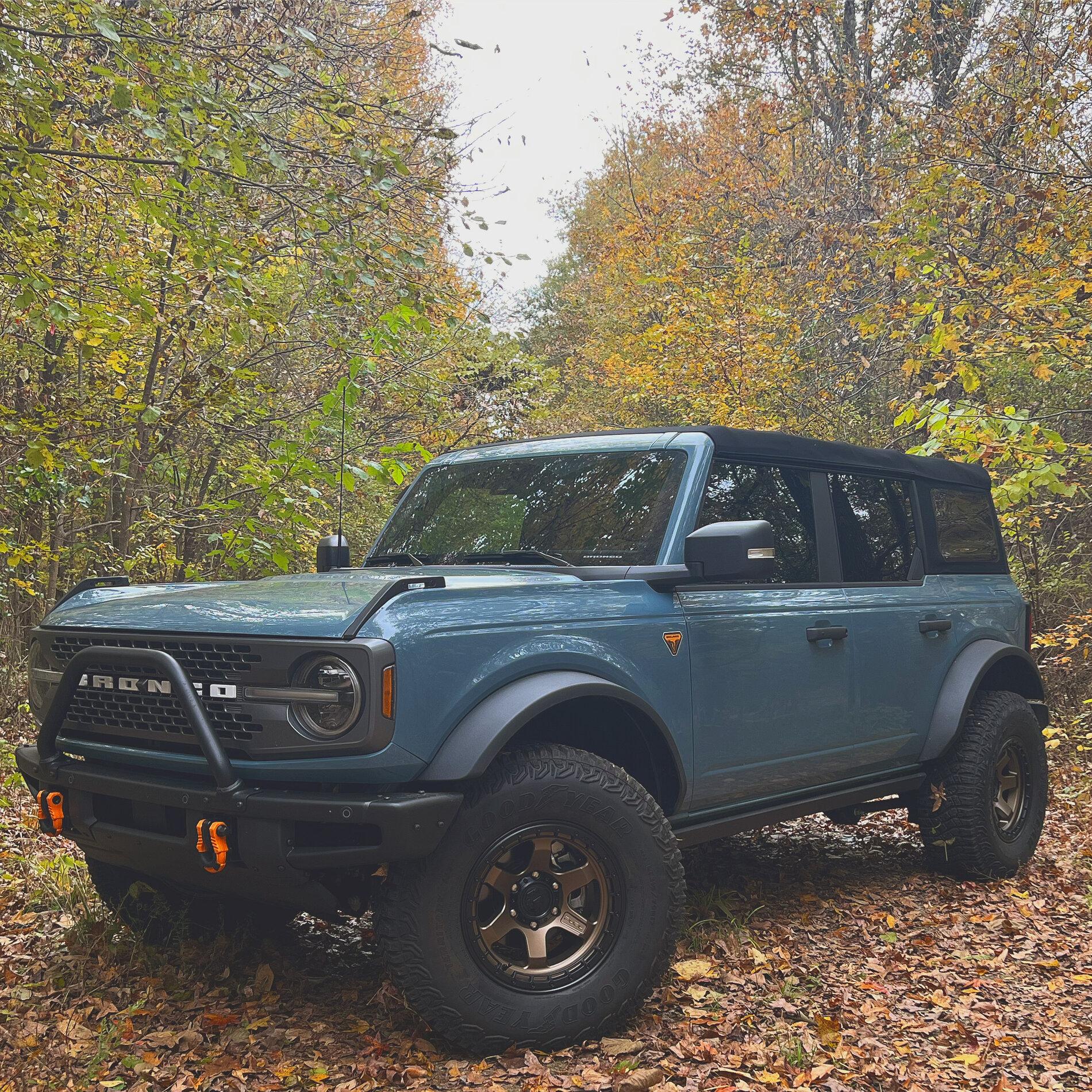 Ford Bronco Show us your installed wheel / tire upgrades here! (Pics) AD689182-E708-487D-ADC7-B36C483F04D0
