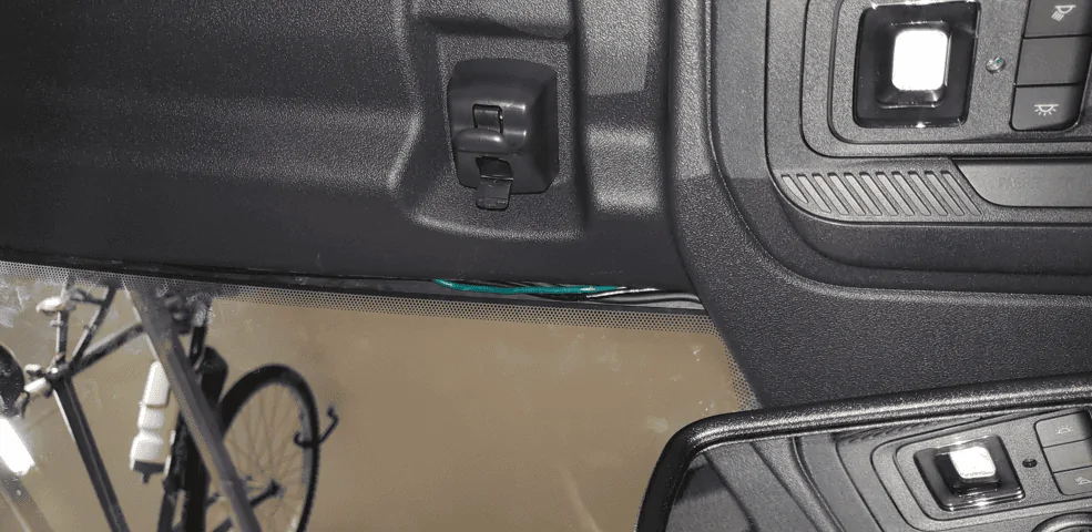 Ford Bronco DIY Install for Blackvue 900 Dashcam with Real-Time Updates and Radar Detector 1637124017210