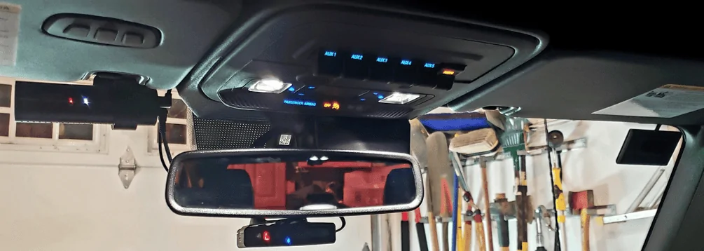 Ford Bronco DIY Install for Blackvue 900 Dashcam with Real-Time Updates and Radar Detector 1637127086890