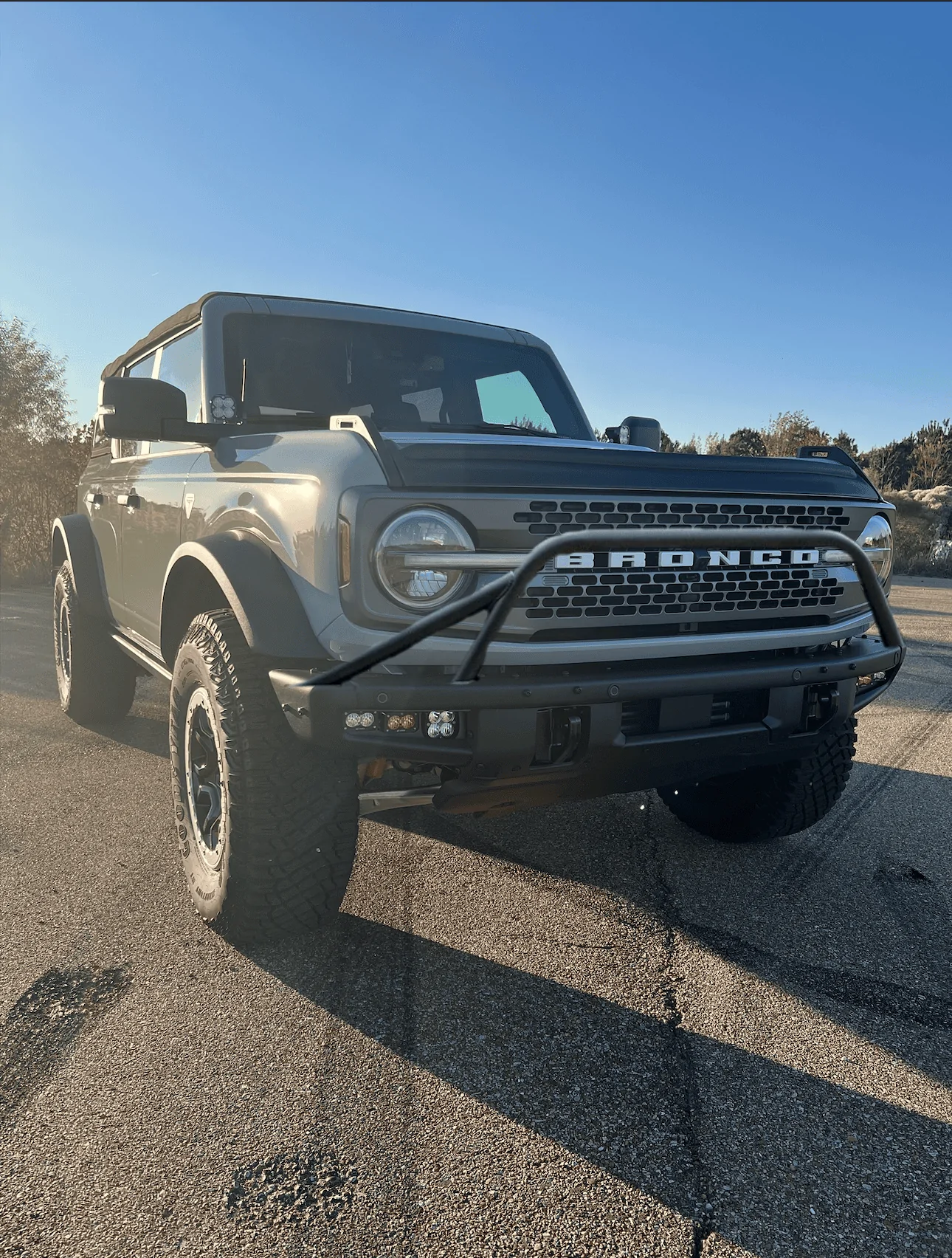 Ford Bronco Mod bumper bull bar design idea 1637182484255