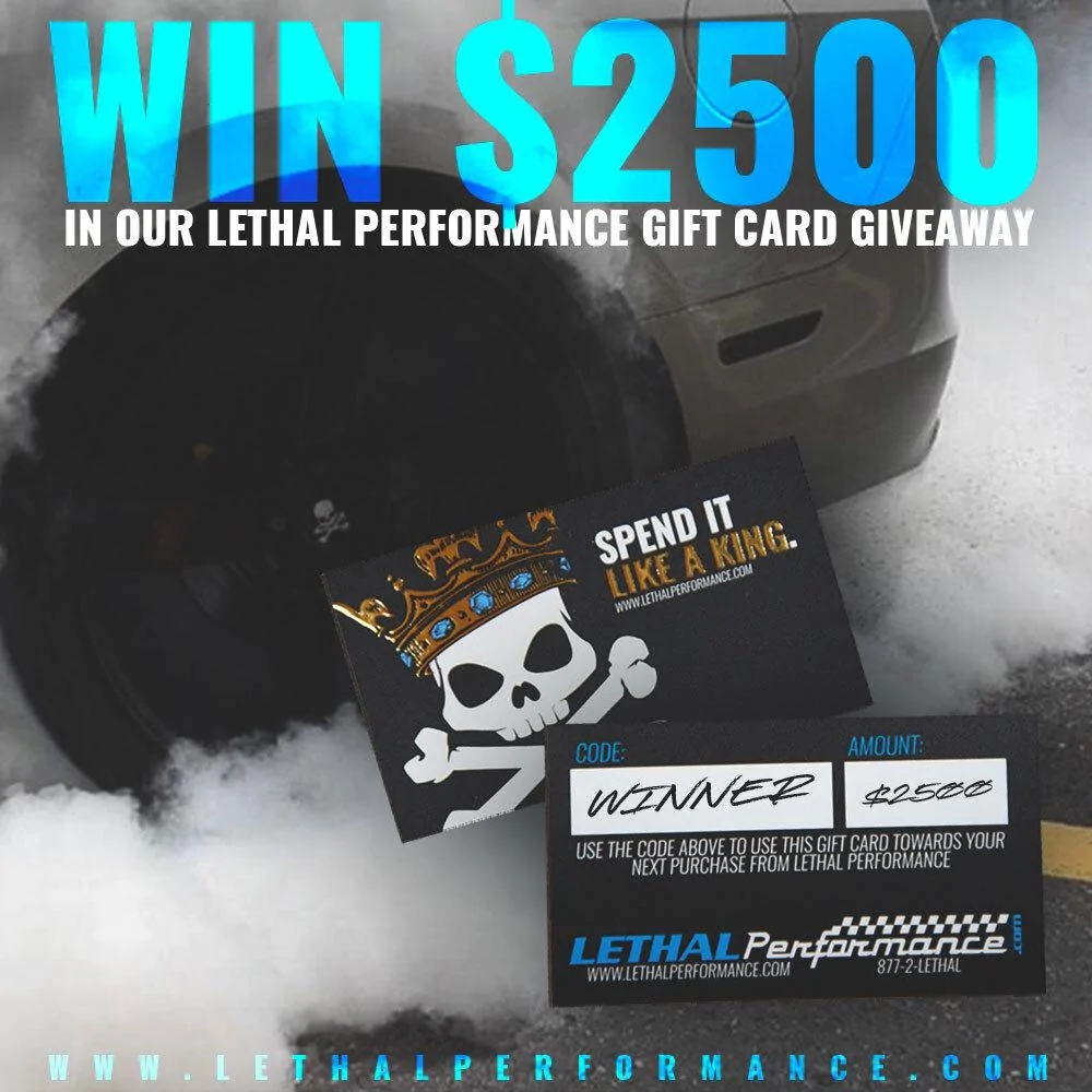 Ford Bronco Lethal Performances' $2500 GIFT CARD GIVEAWAY! giftfcard