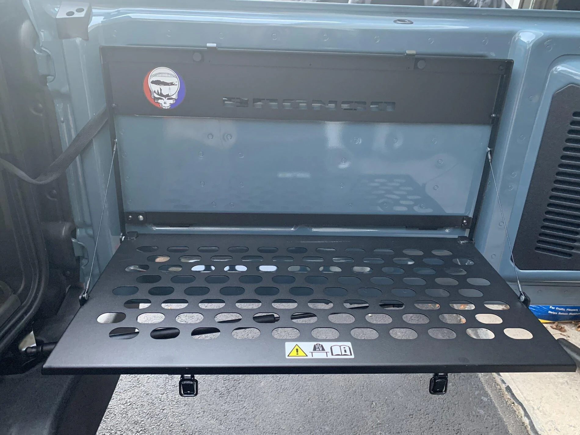 Ford Bronco Folding Table and Cargo Area Enclosure Compatible? E1DE8507-302A-4ACD-884E-85C6074C81E3