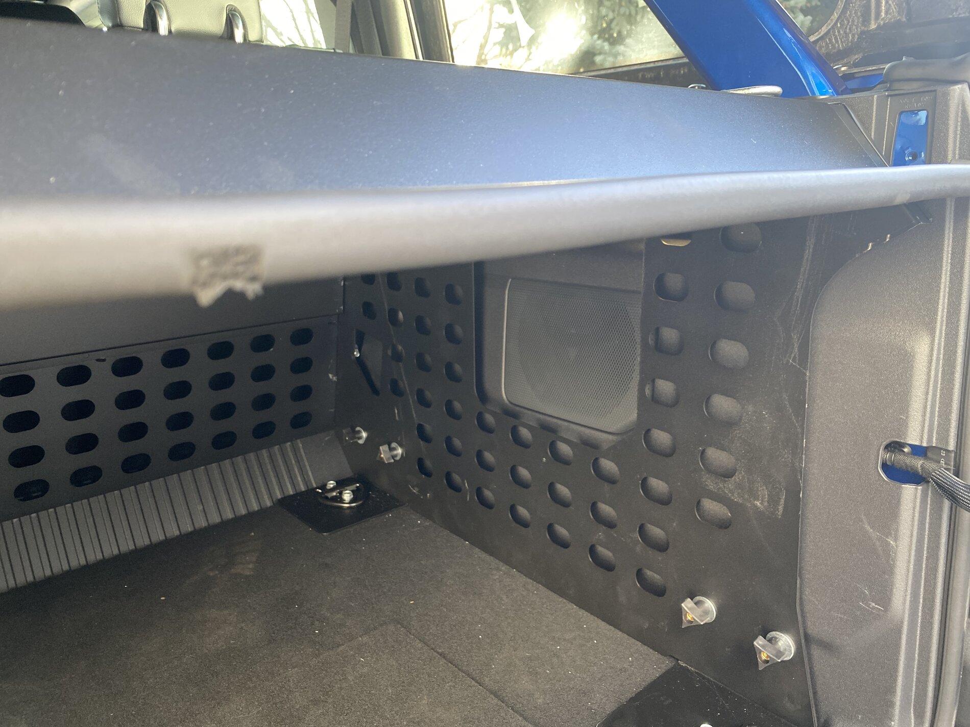 Ford Bronco Folding Table and Cargo Area Enclosure Compatible? image