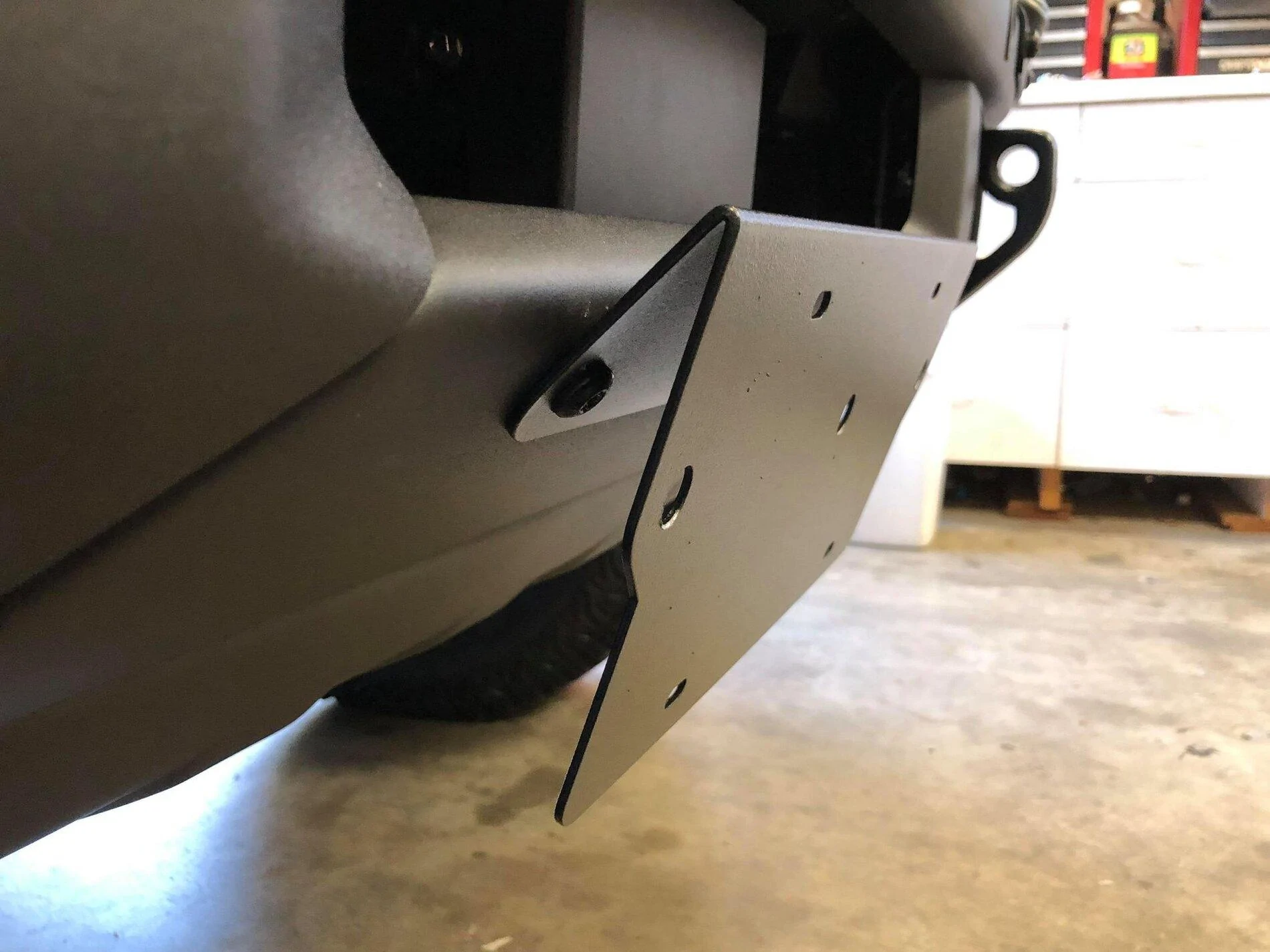 Ford Bronco Up-Close Pics: 2022 Capable Front Bumper Plate Bronco