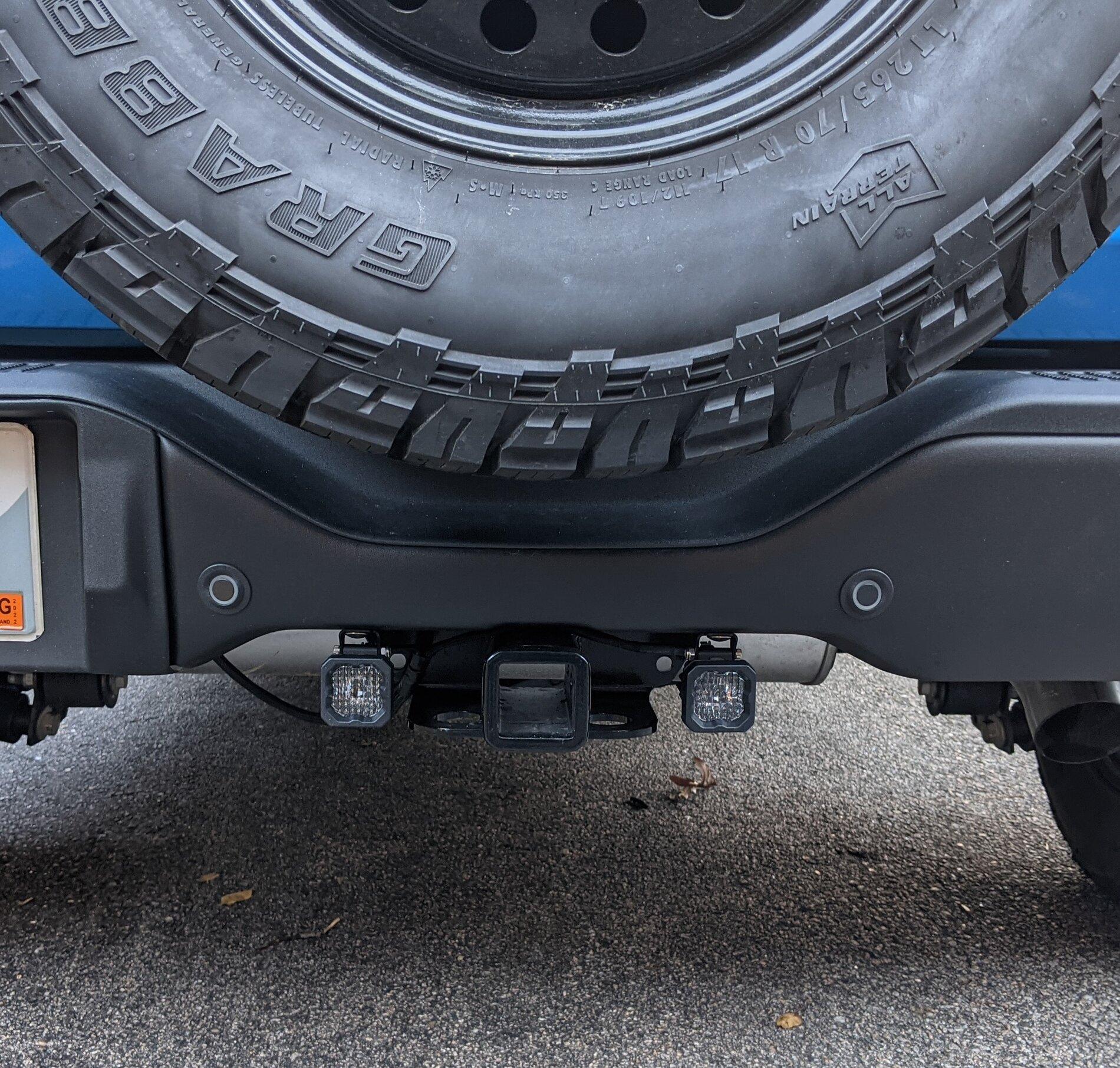 Ford Bronco Backup lights installed using Diode Dynamics SSC1s reverse_off