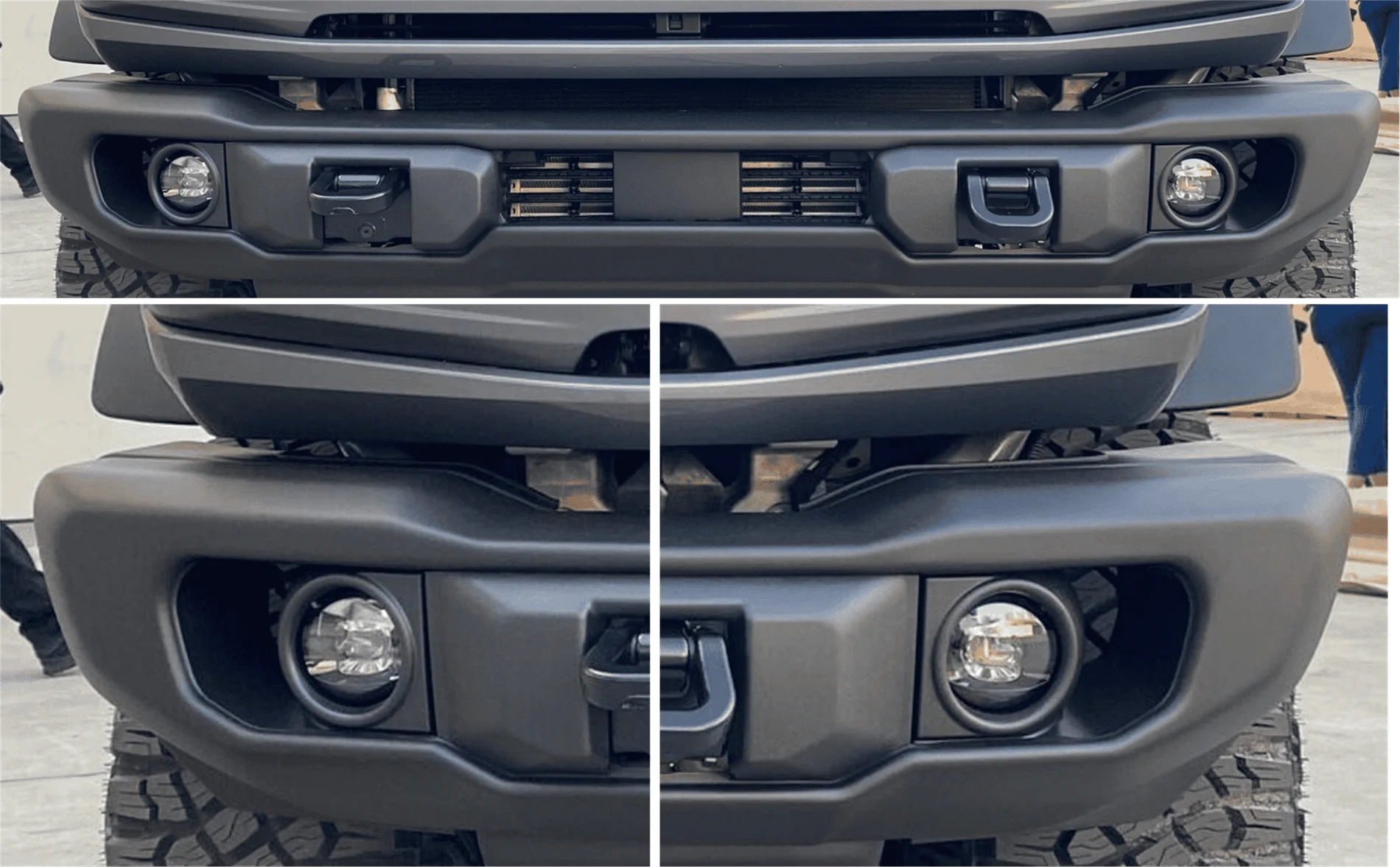 Ford Bronco Up-Close Pics: 2022 Capable Front Bumper 1637271275628