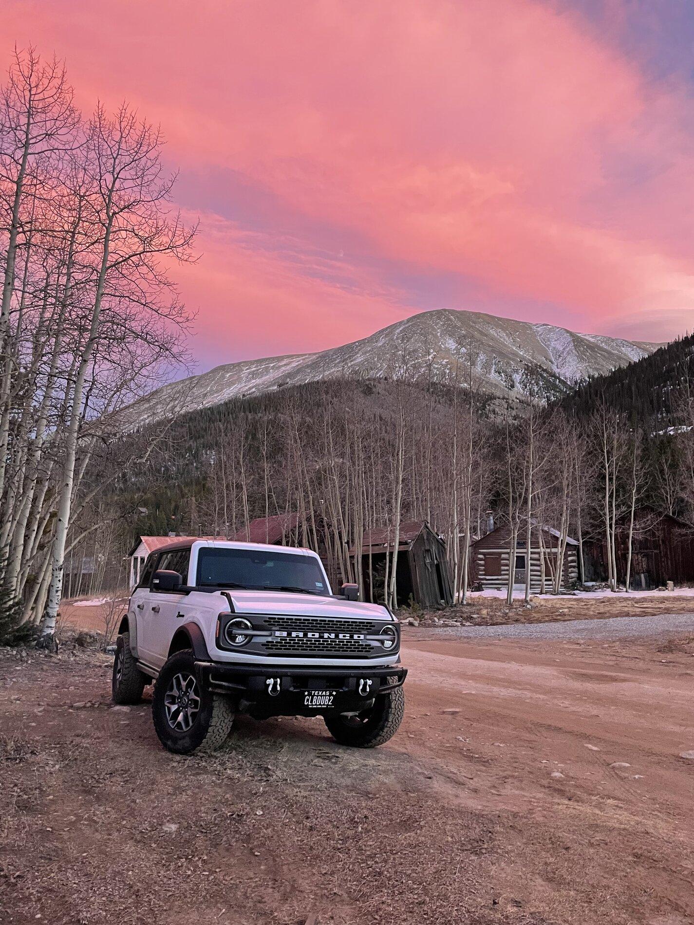 Ford Bronco Colorado road trip 486A961F-7DE3-41D2-9CBD-A9332A8B4320