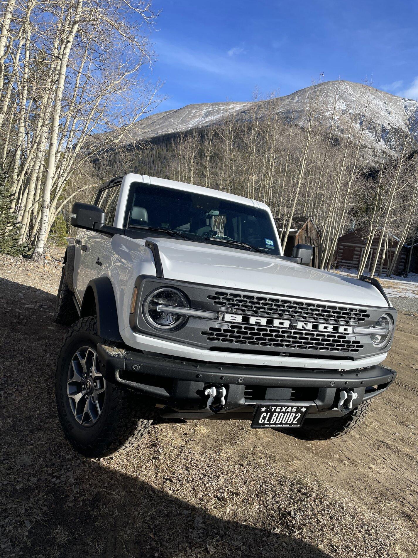 Ford Bronco Colorado road trip 11010A9C-2843-4858-872C-B1B113F7E0E2