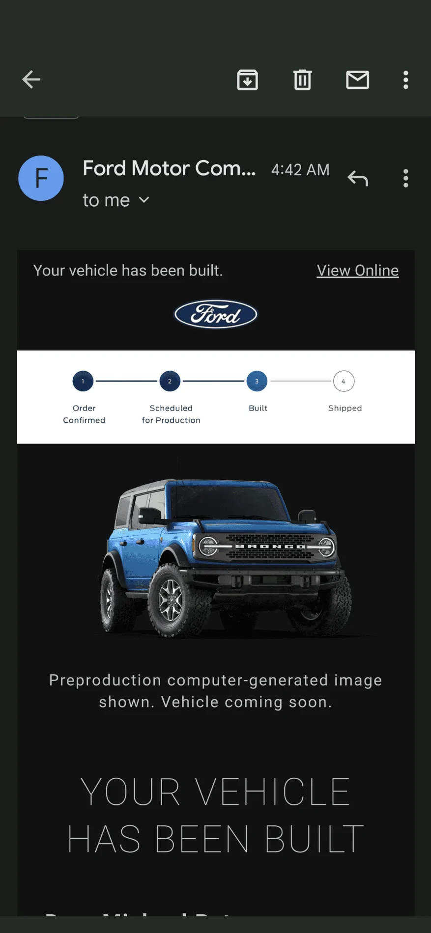 Ford Bronco 🛠 10/25/21 Build Week Group Screenshot_20211119-065035
