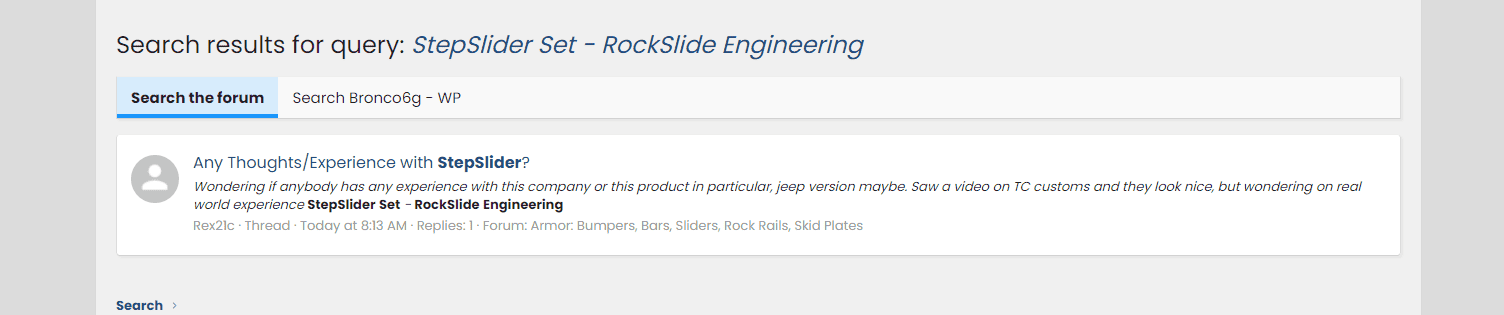 Ford Bronco Any Thoughts/Experience with StepSlider? 1637343859712