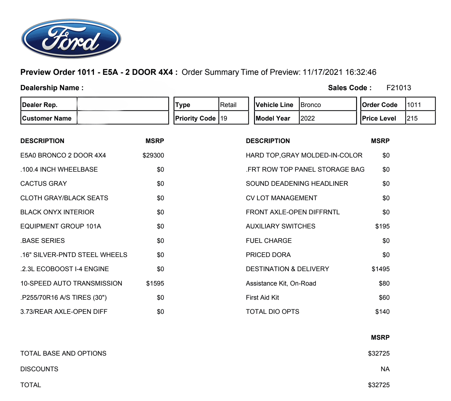 Ford Bronco Thoughts/Reasons on Not Getting An Build Date Screen Shot 2021-11-19 at 12.05.39 PM