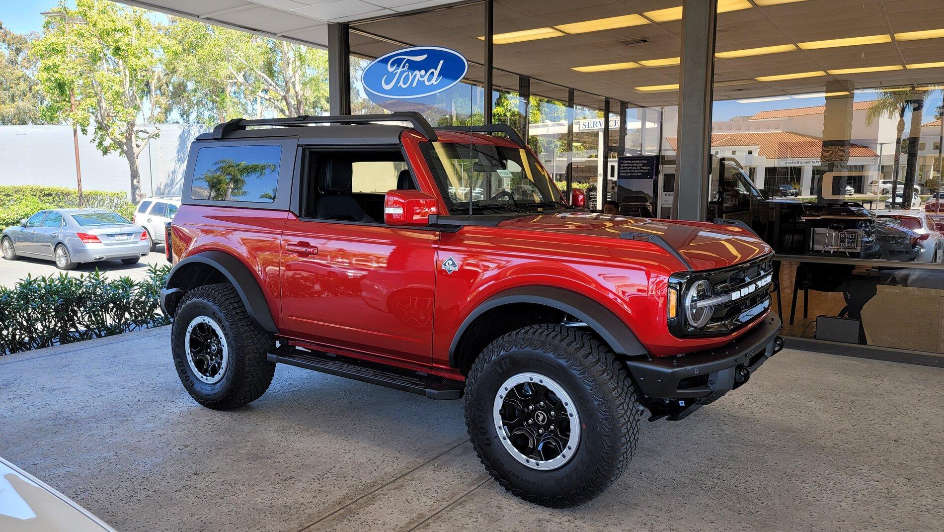 Ford Bronco Outer Banks/Sasquatch 20210805_144929
