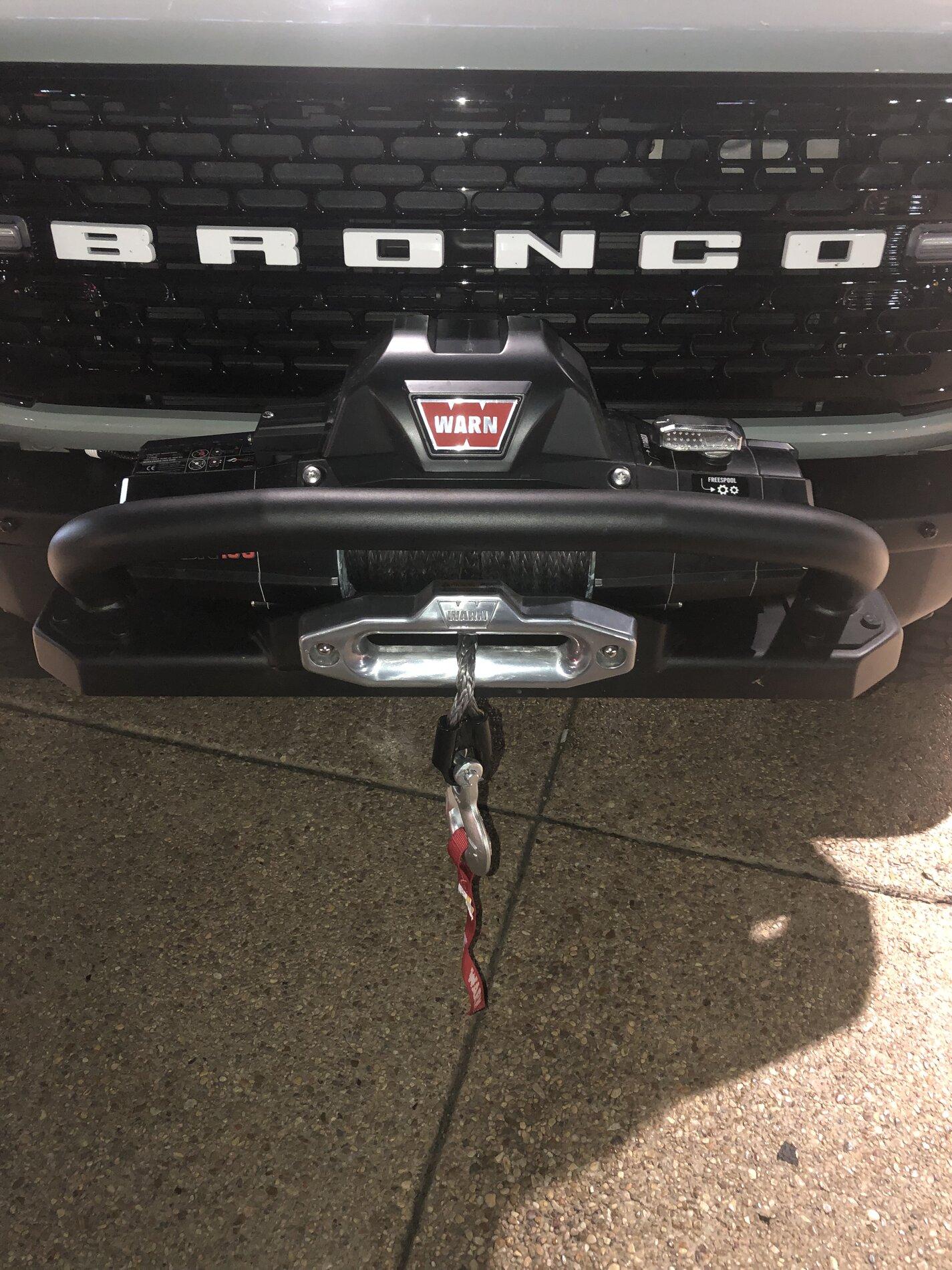 Ford Bronco Accessories Catalog Warn Winch - Photos B216F342-A4DD-4FDD-A98F-4F63EC7962C9