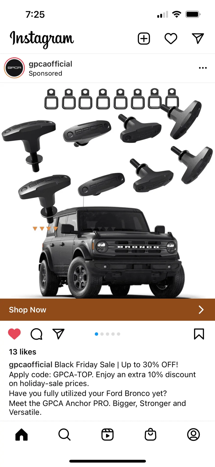 Ford Bronco Easy bolt replacement for hardtops C7A30566-6E26-4045-B0F2-3010996727E3