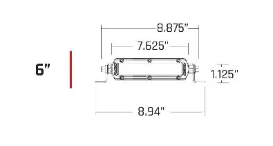 Ford Bronco Size Thread / Bolt Pattern on front bumper? 1637412101234
