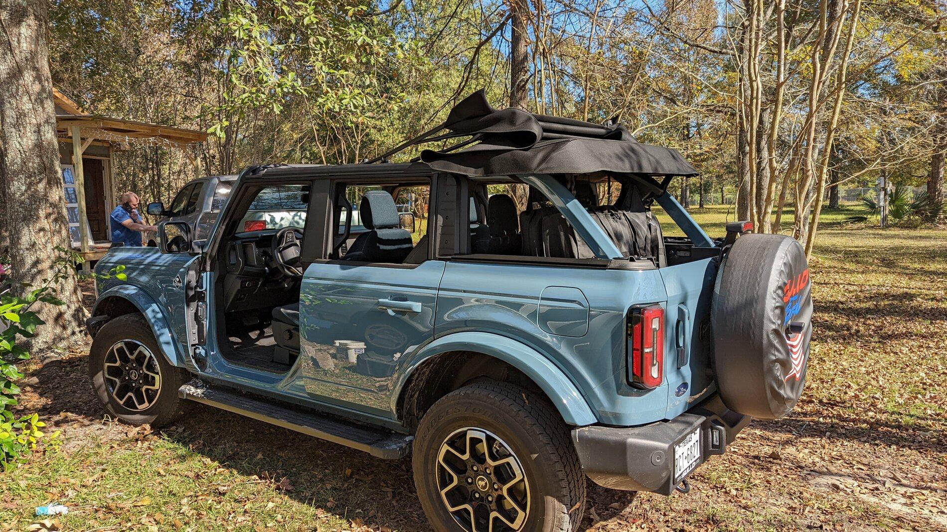 Ford Bronco Bestop Trektop Soft Top now available PXL_20211120_180753202