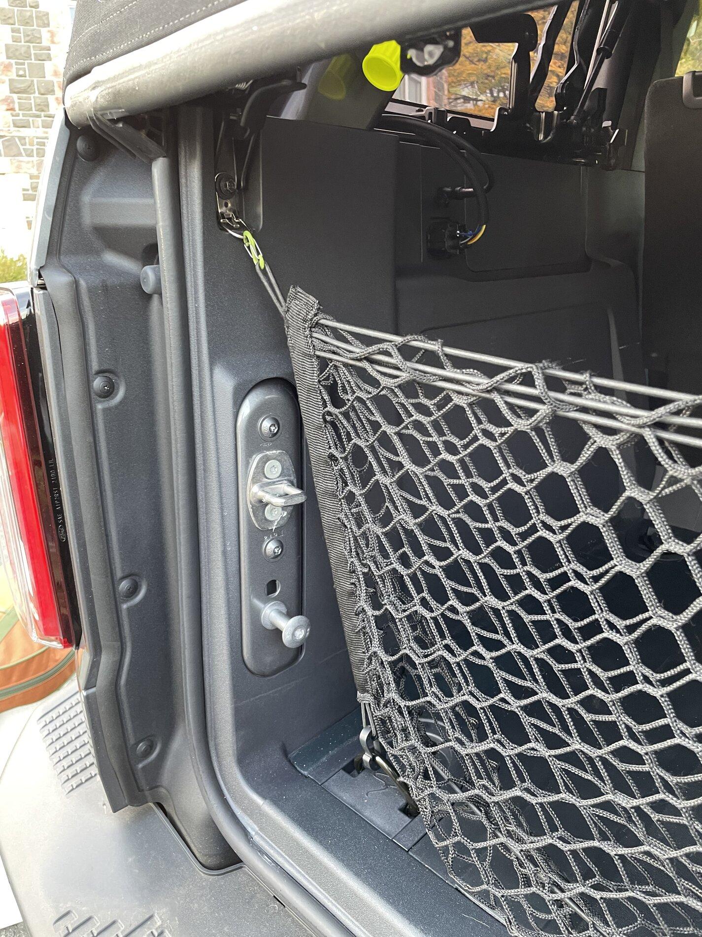Ford Bronco Rear cargo net - Vertical orientation 4BA1F75D-5DC3-4460-AC4C-E7EFA9CD4F6C