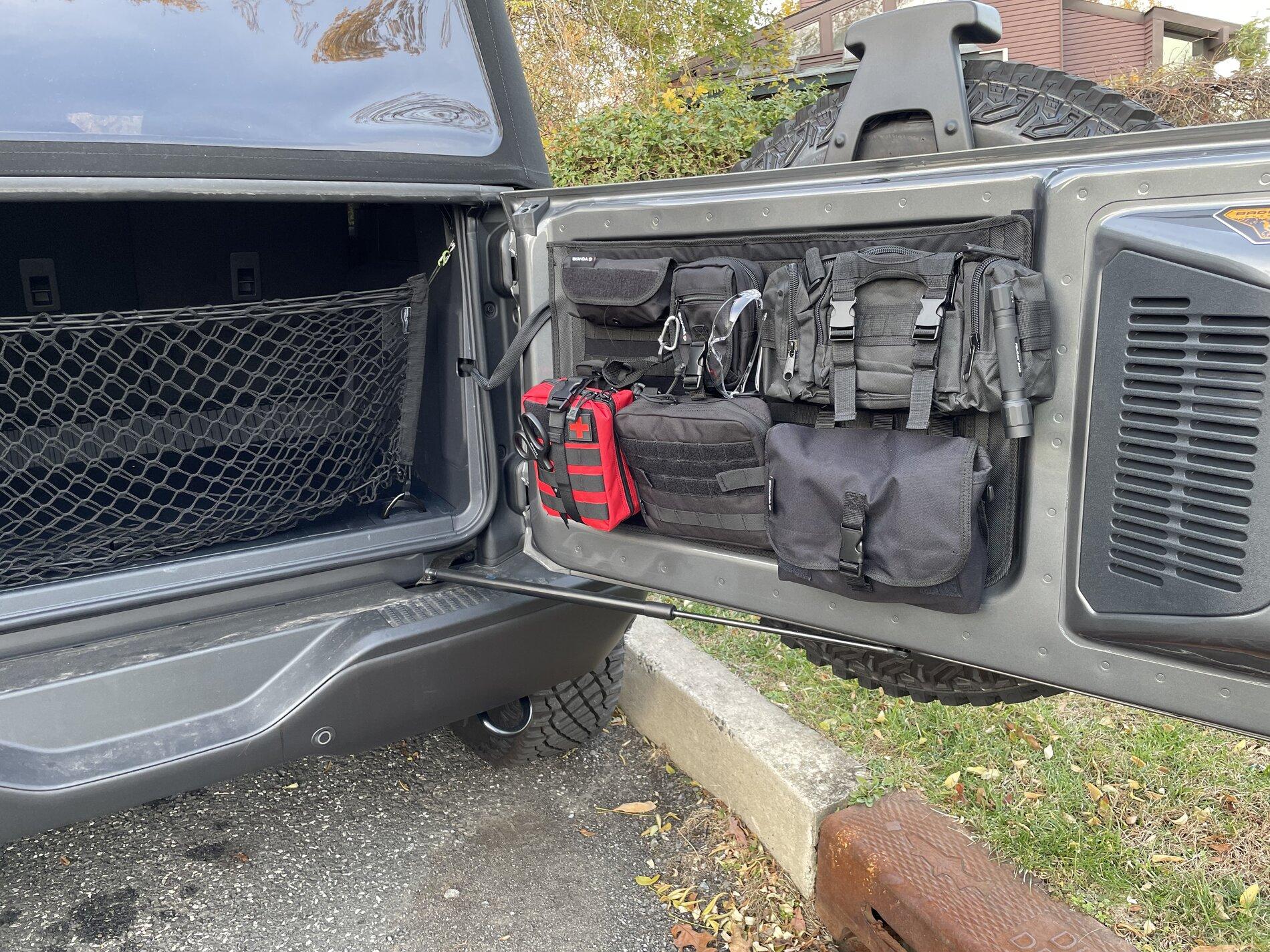 Ford Bronco Installed the Ford tailgate molle system today. 5A711E99-C495-44FC-9EFD-90B64DB84A1E