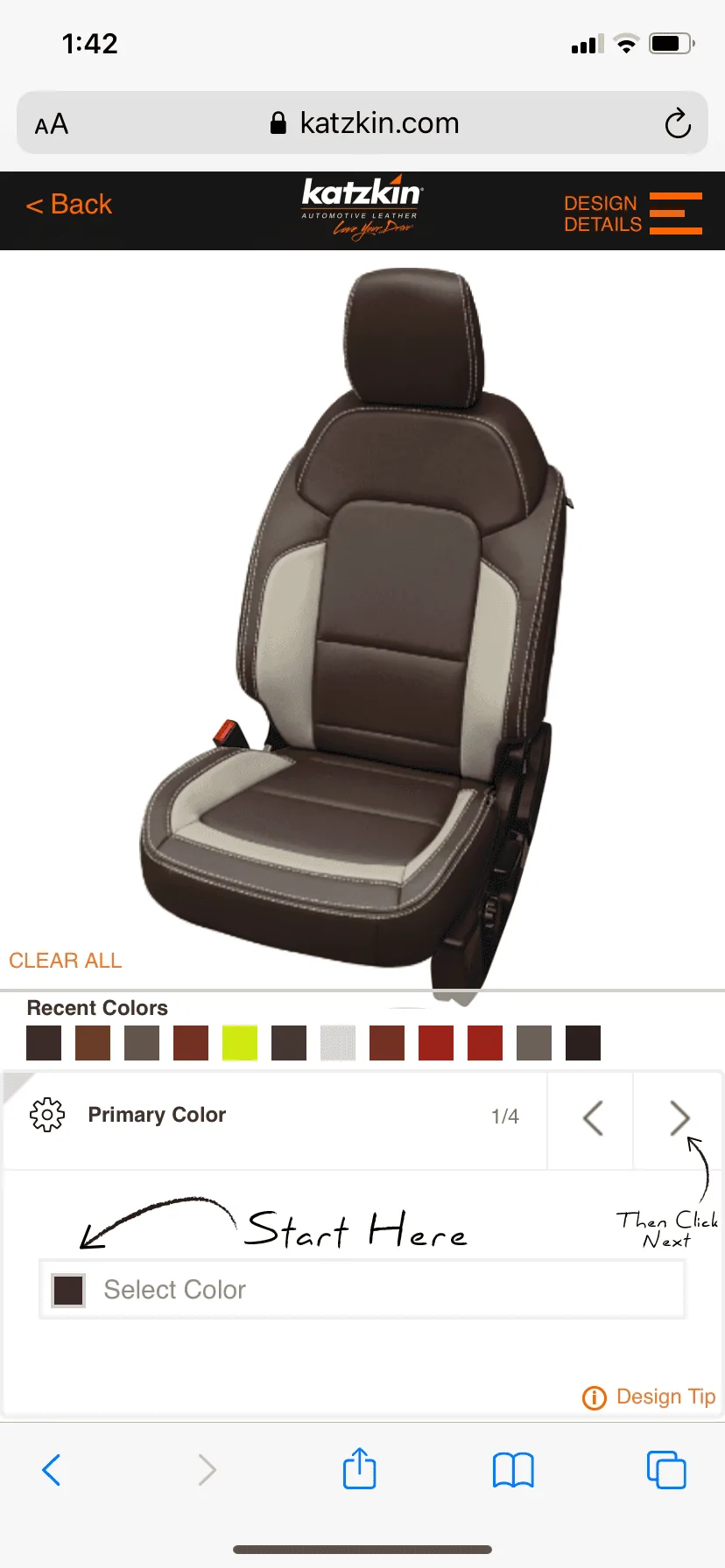 Ford Bronco Big Bend Katzkin Leather 1637477074940