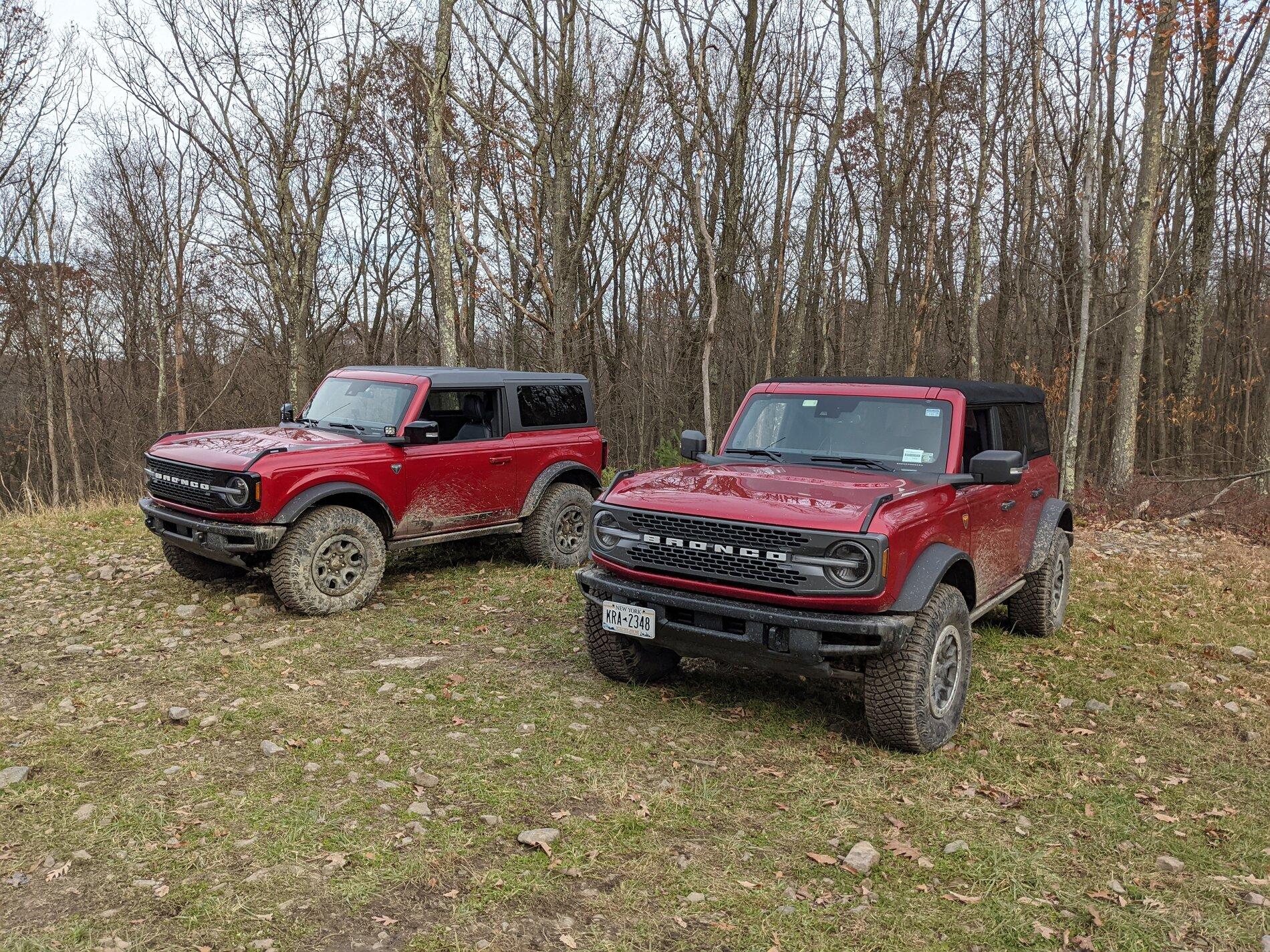 Ford Bronco RAPID RED Bronco Club PXL_20211120_181611016