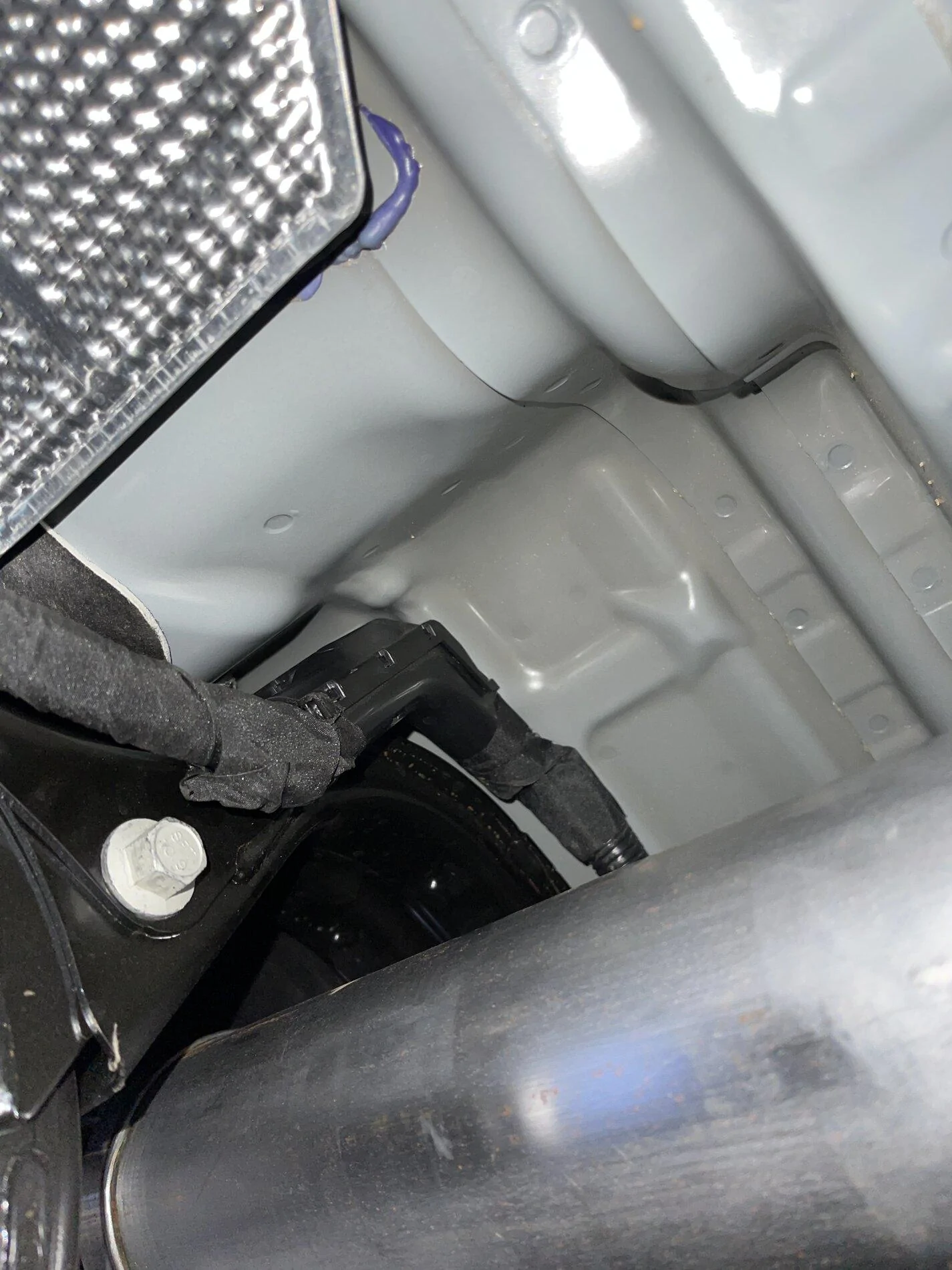 Ford Bronco Check your Bronco for wire pack rubbing driveshaft 2E74060D-AD00-40F3-BAF1-A4123640E400