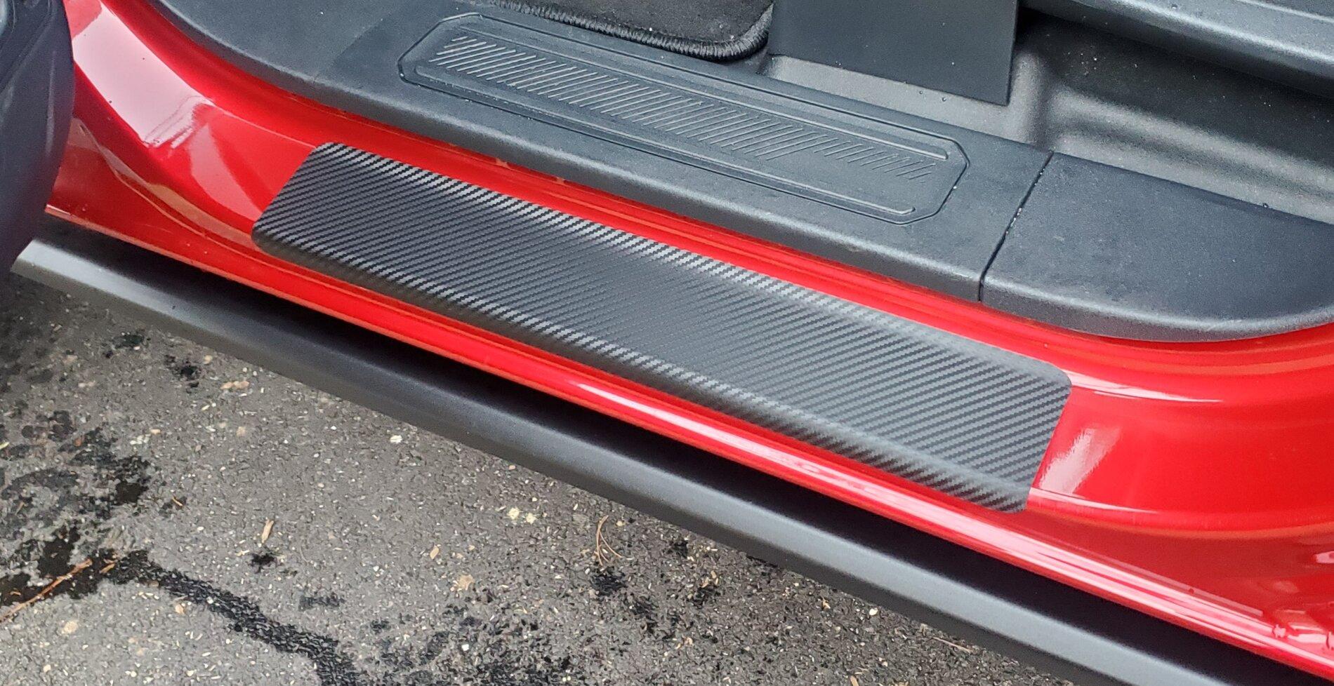 Ford Bronco Installed StickerFab door sill protectors 20211121_155210