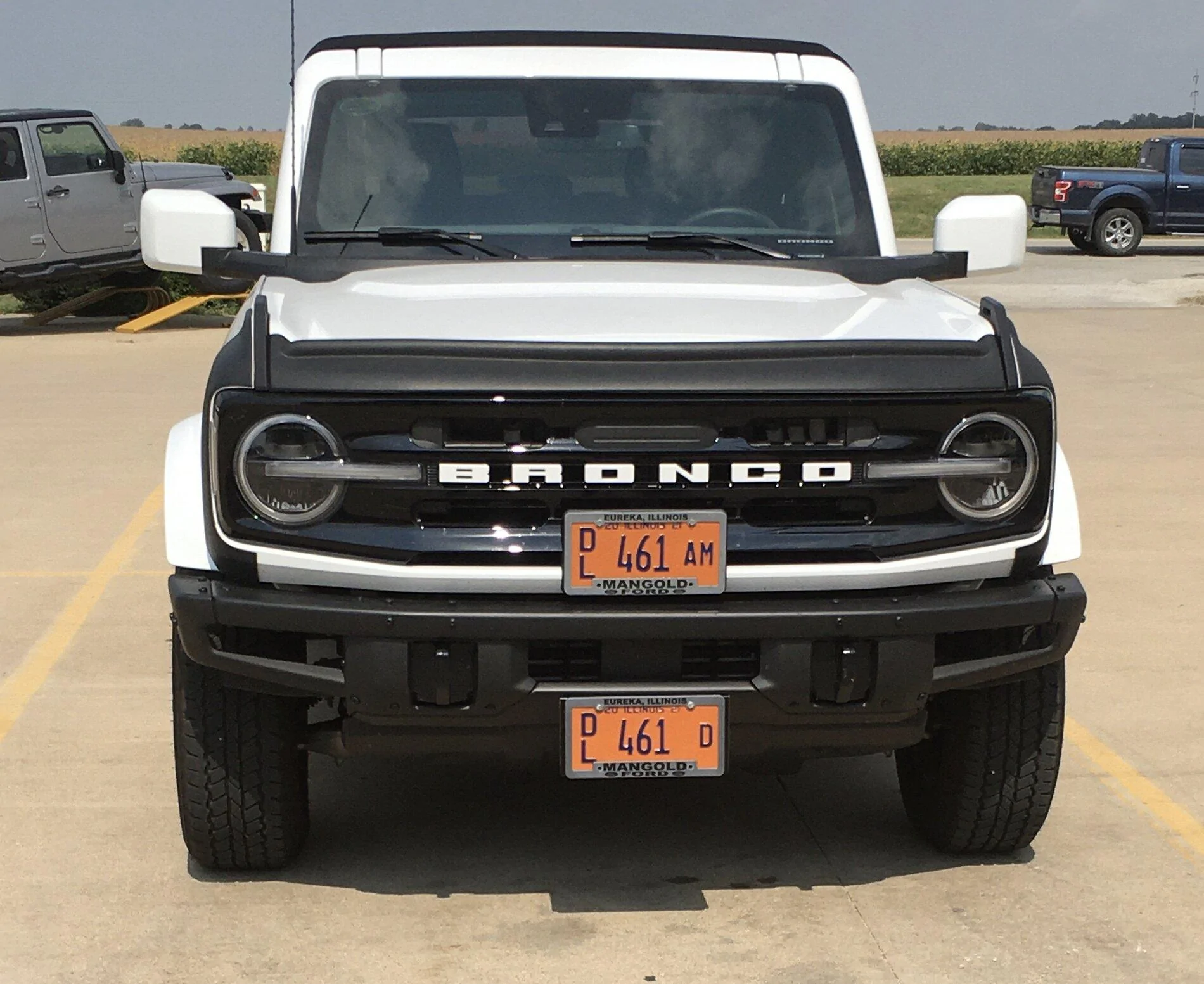 Ford Bronco Improved front license plate bracket? 4A5E184C-F05E-425A-8576-BAFC8CEB1D68
