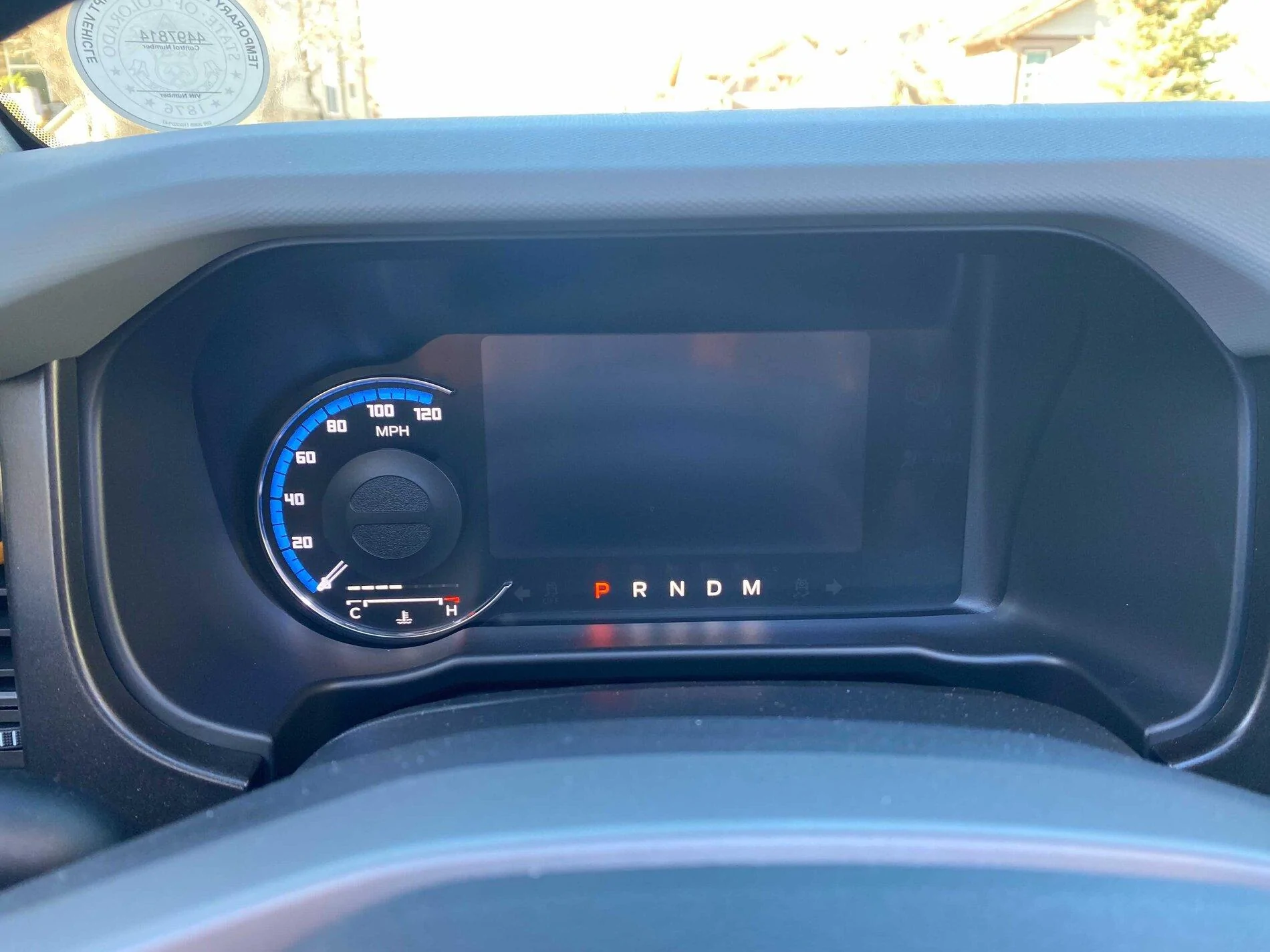 Ford Bronco Instrument Cluster Shut Down Image from iOS (1)