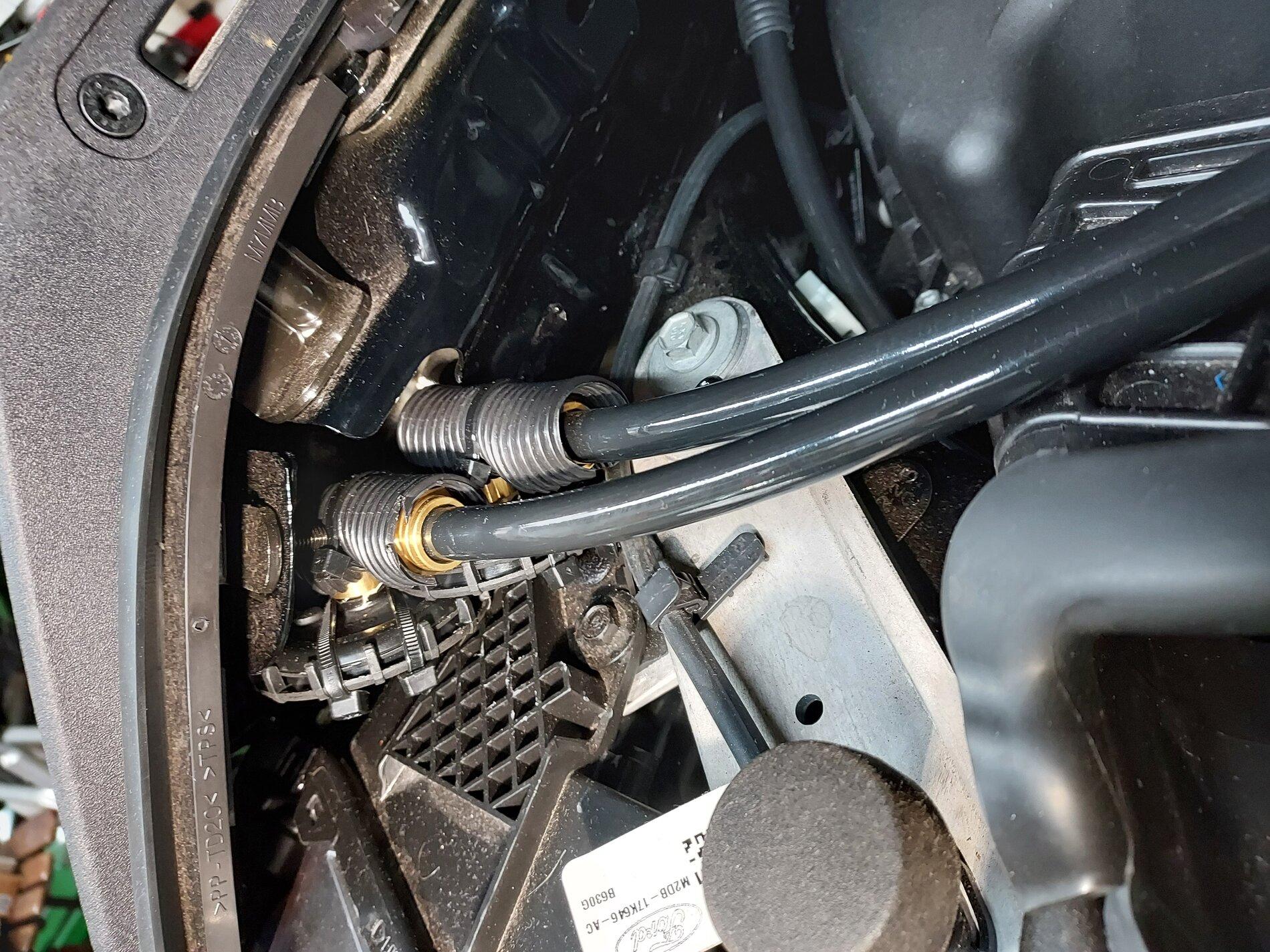 Ford Bronco ARB Dual Compressor Installed - Under Hood 2.7L Engine Compartment 1637629782158