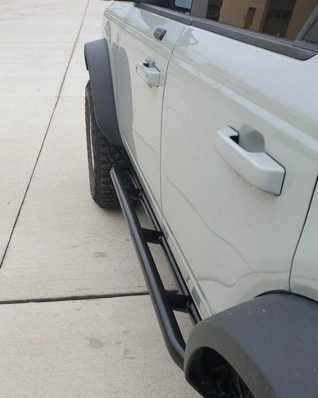 Ford Bronco Rock Sliders by Goat Fabrication 258921318_204654265155131_8594941626800443783_n