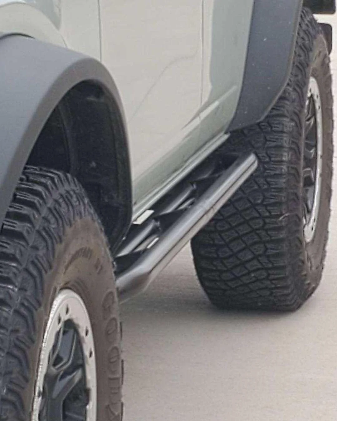 Ford Bronco Rock Sliders by Goat Fabrication 250790008_1057036291505484_8100493370183661187_n