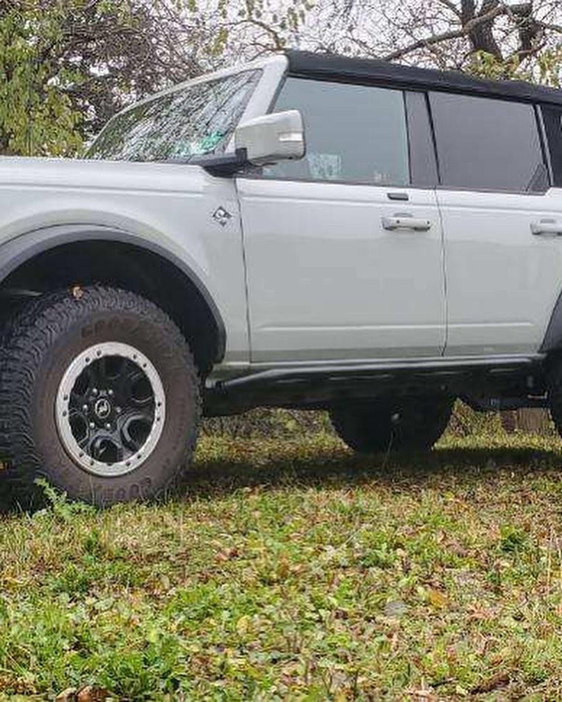 Ford Bronco Rock Sliders by Goat Fabrication 258854173_589850202264977_1032783586988194543_n