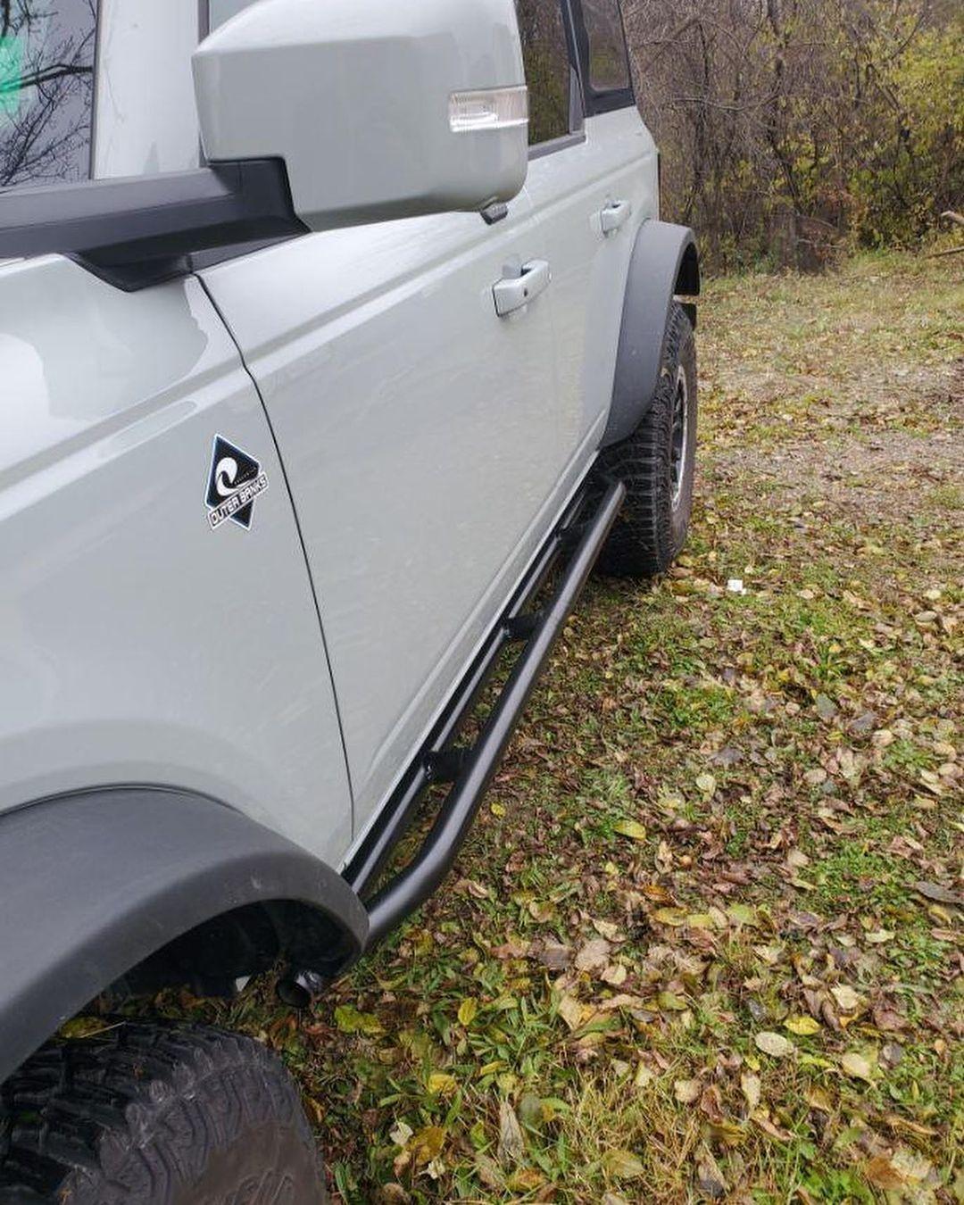 Ford Bronco Rock Sliders by Goat Fabrication 258874931_852318792128862_3152874040408014757_n