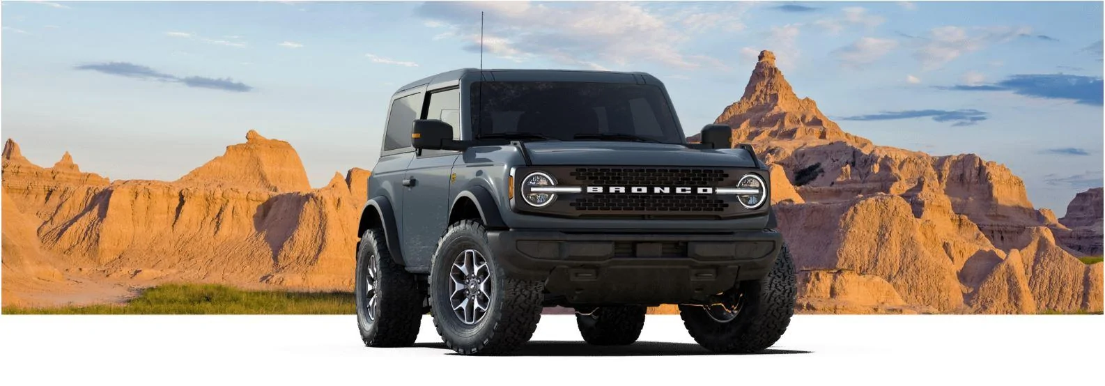 Ford Bronco Different Trims with 33s and Sasquatch Renderings Bronco_Badlands