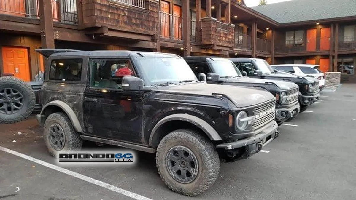 Ford Bronco Pics: Bronco Battle Scars From Completing Rubicon Trail 2021 Ford Bronco Damage Rubicon Trail 1