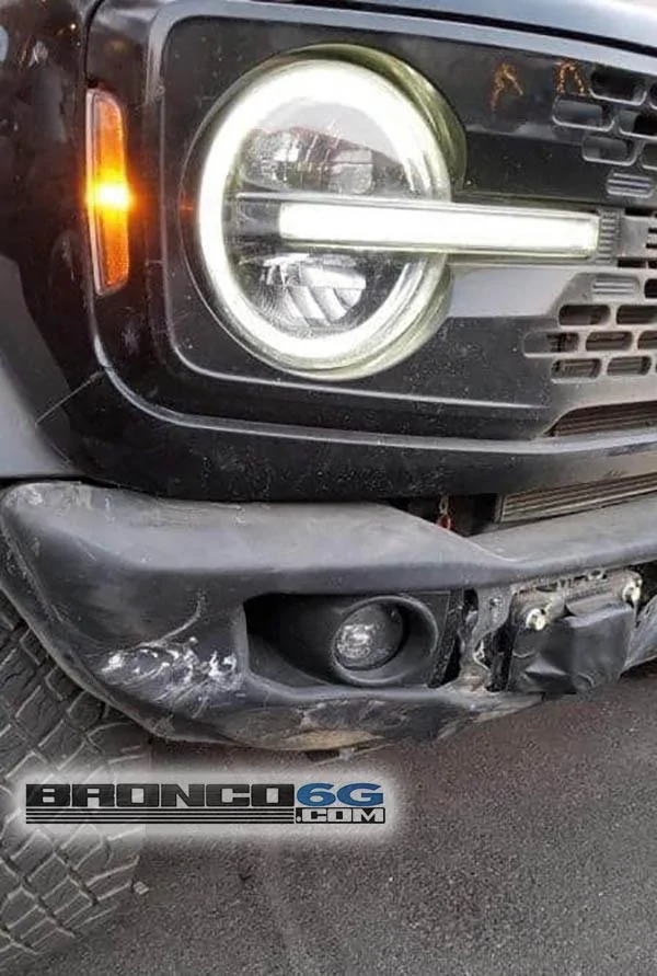 Ford Bronco Pics: Bronco Battle Scars From Completing Rubicon Trail 2021 Ford Bronco Damage Rubicon Trail 4