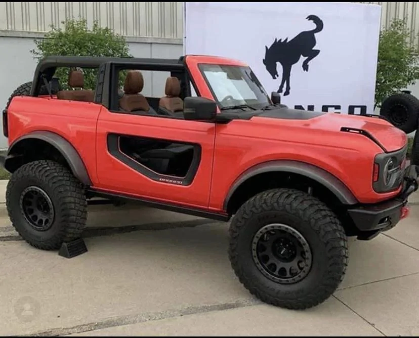 Ford Bronco Race Red thread. AA1E32D4-8D9F-4C05-ABC3-E91F789842B9